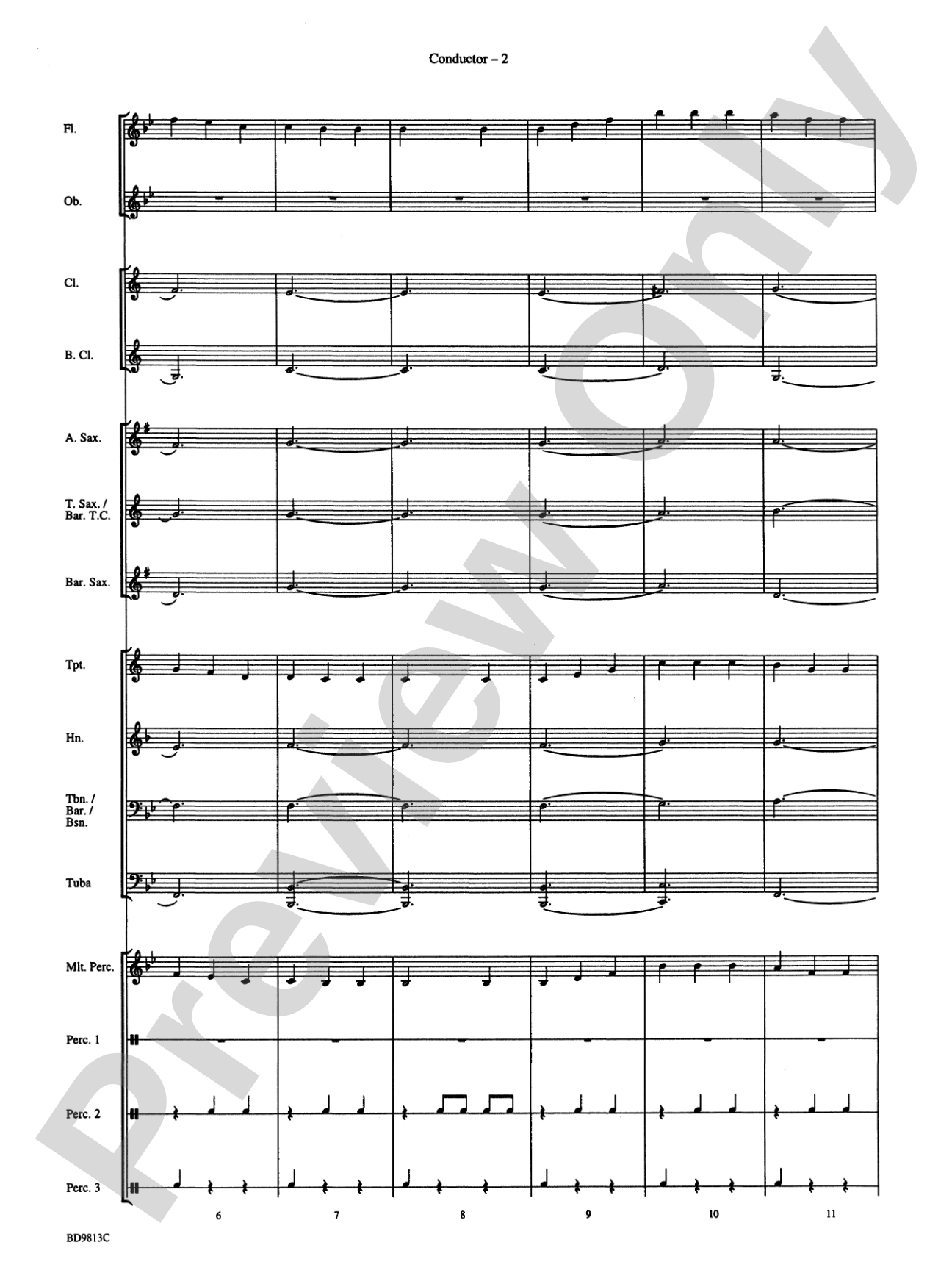 Along the Western Trail: Concert Band Conductor Score & Parts