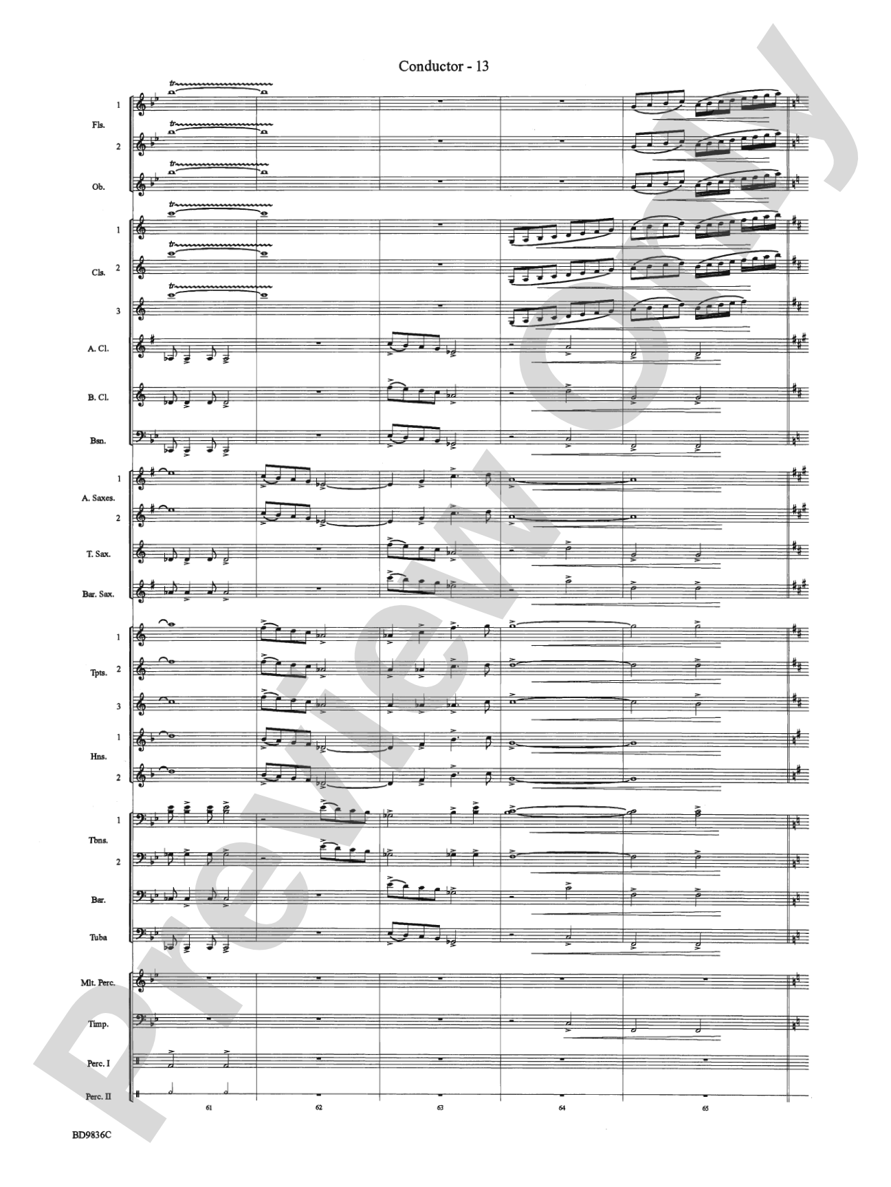 Semper Liberi (We Will Always Be Free): Concert Band Conductor Score & Parts