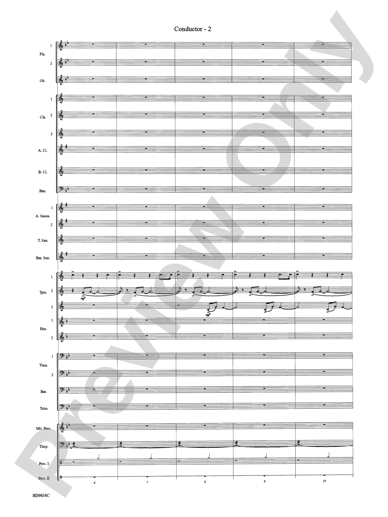 Semper Liberi (We Will Always Be Free): Concert Band Conductor Score & Parts