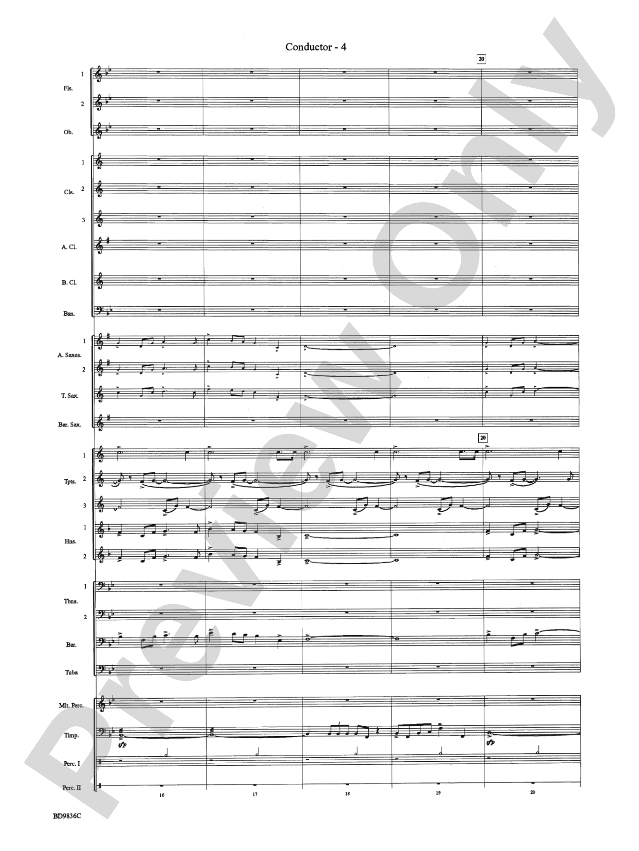 Semper Liberi (We Will Always Be Free): Concert Band Conductor Score & Parts