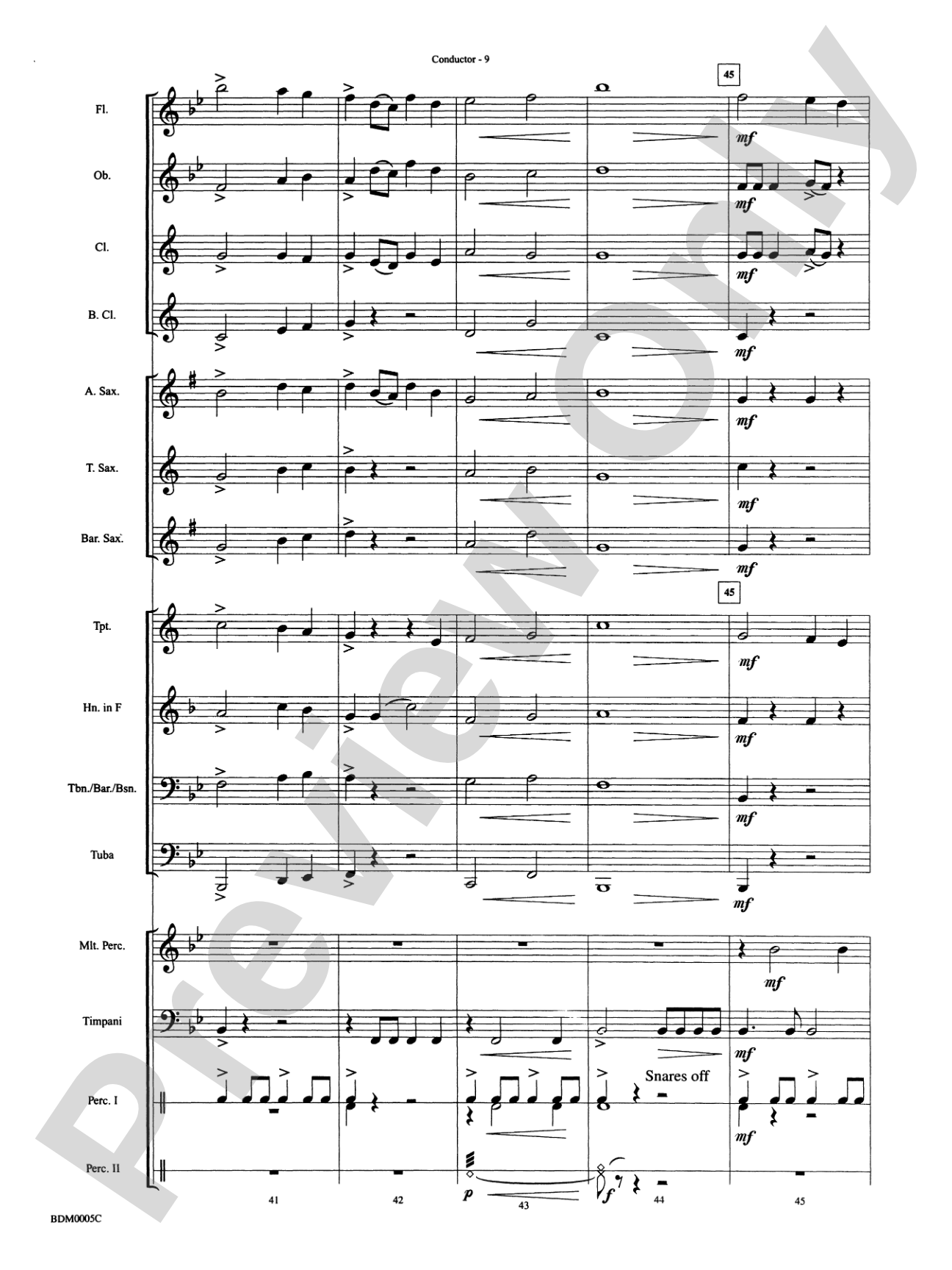 Dance Celebration: Concert Band Conductor Score & Parts