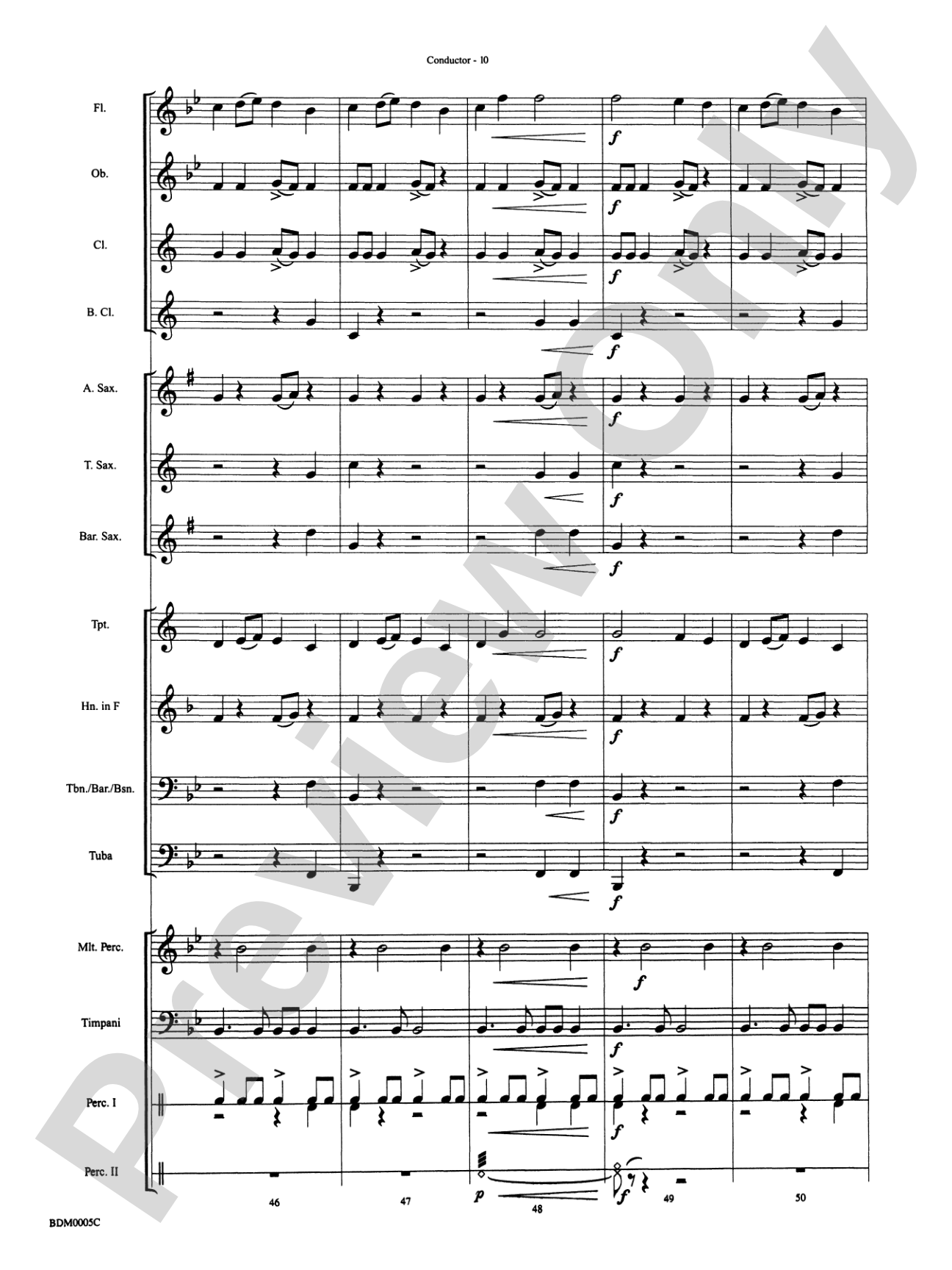 Dance Celebration: Concert Band Conductor Score & Parts