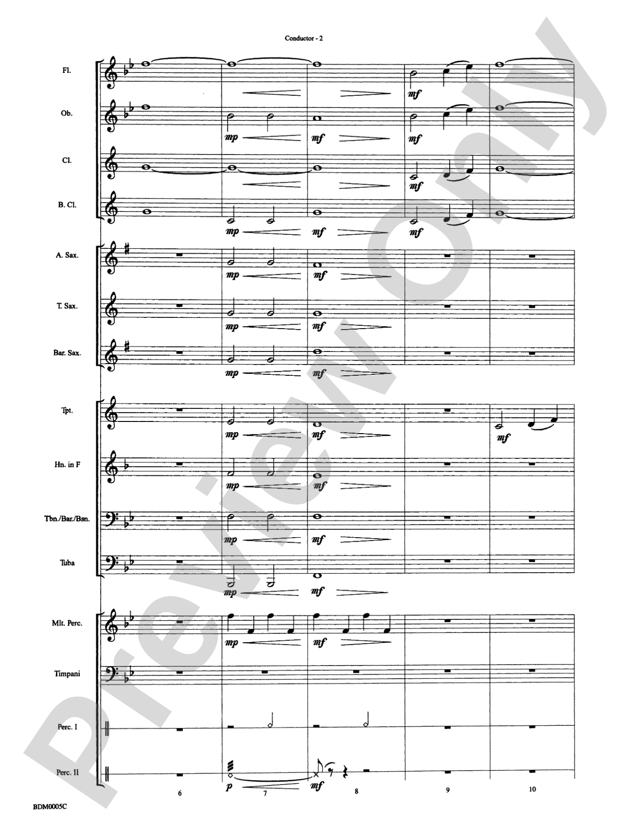 Dance Celebration: Concert Band Conductor Score & Parts