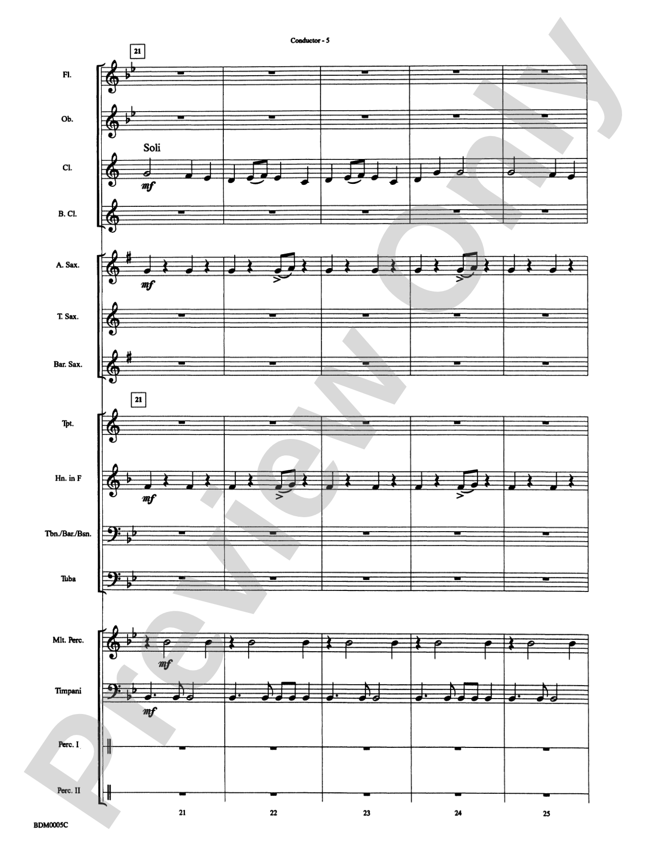 Dance Celebration: Concert Band Conductor Score & Parts