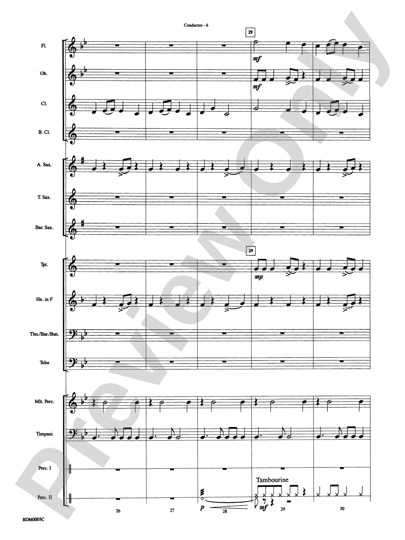 Dance Celebration: Concert Band Conductor Score & Parts