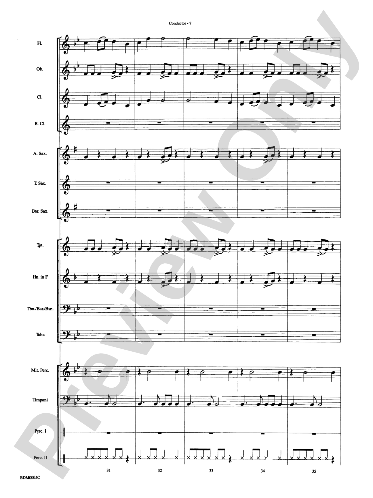 Dance Celebration: Concert Band Conductor Score & Parts