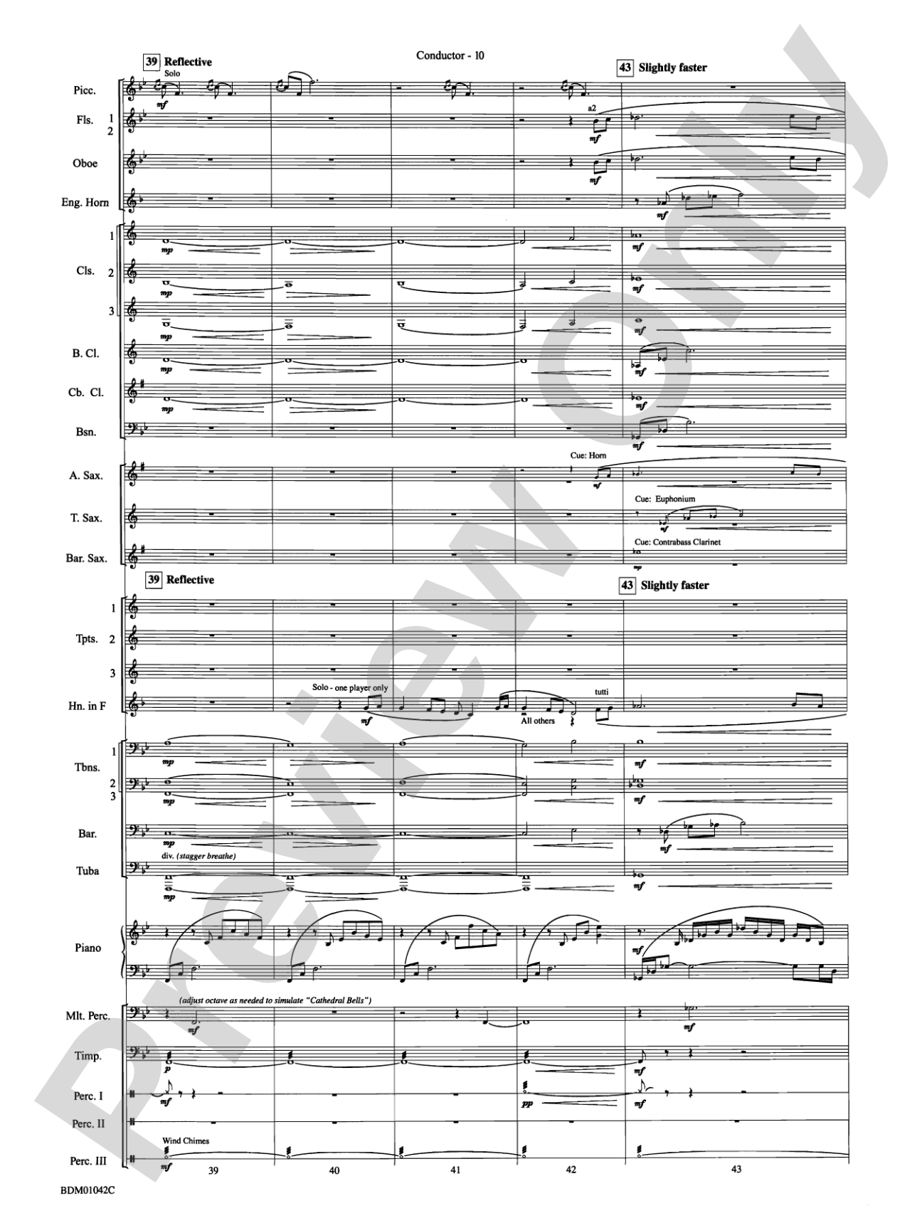 The Isle of Calypso (from The Odyssey (Symphony No. 2)): Concert Band Conductor Score & Parts