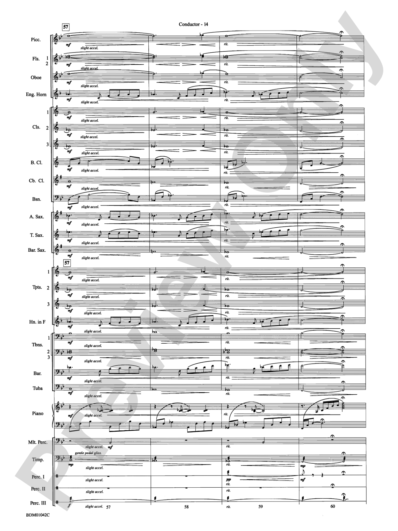 The Isle of Calypso (from The Odyssey (Symphony No. 2)): Concert Band Conductor Score & Parts