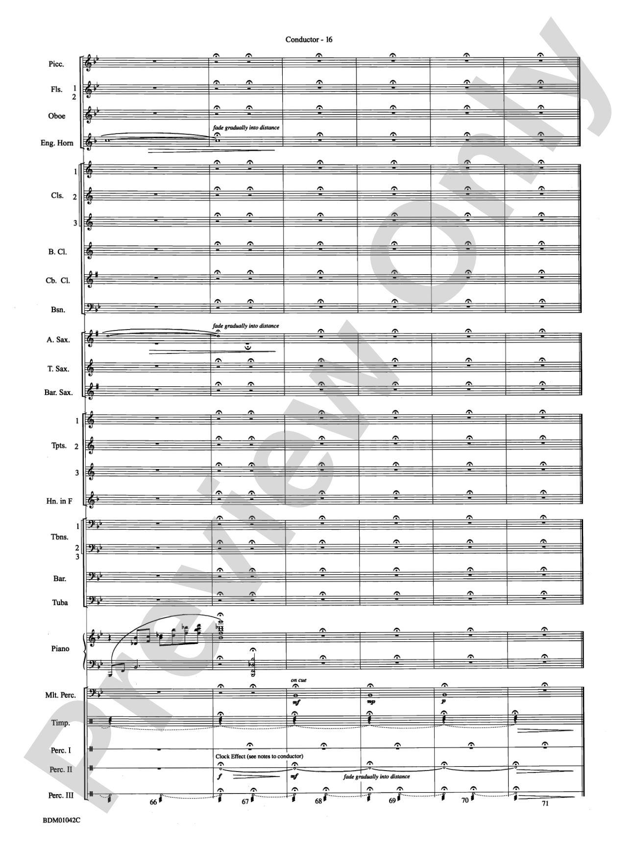 The Isle of Calypso (from The Odyssey (Symphony No. 2)): Concert Band Conductor Score & Parts