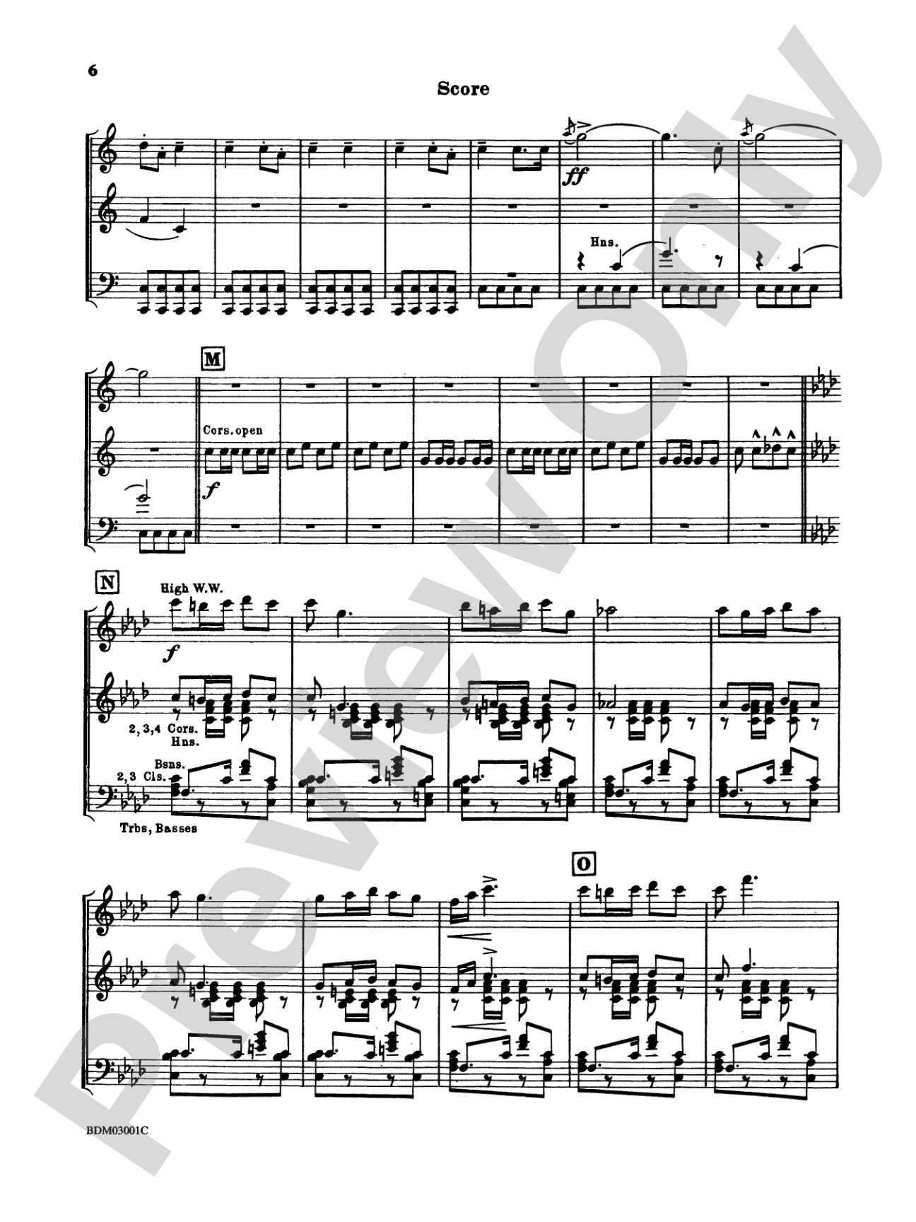 New Mexico March: Concert Band Conductor Score & Parts
