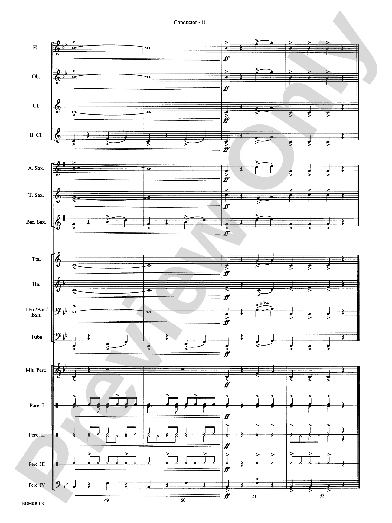 Dancin' on the Bayou: Concert Band Conductor Score & Parts