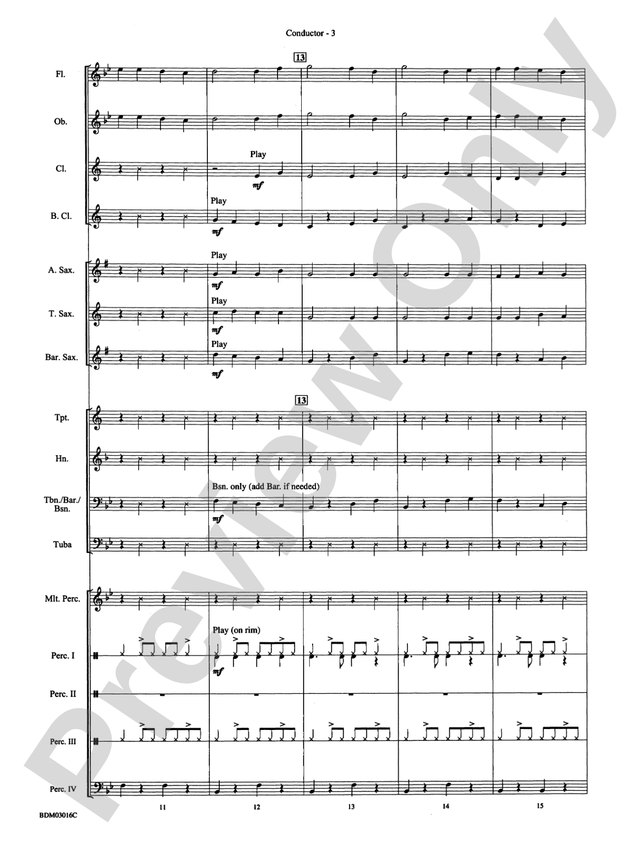 Dancin' on the Bayou: Concert Band Conductor Score & Parts
