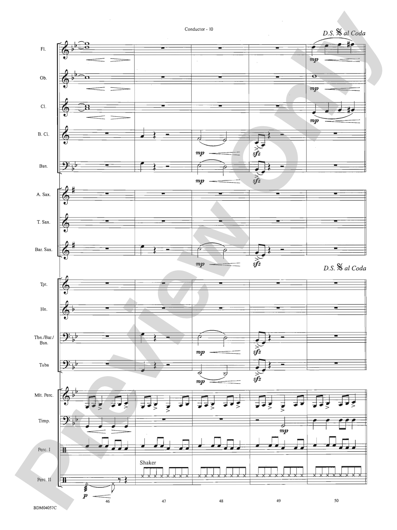 Morpheus: Concert Band Conductor Score & Parts