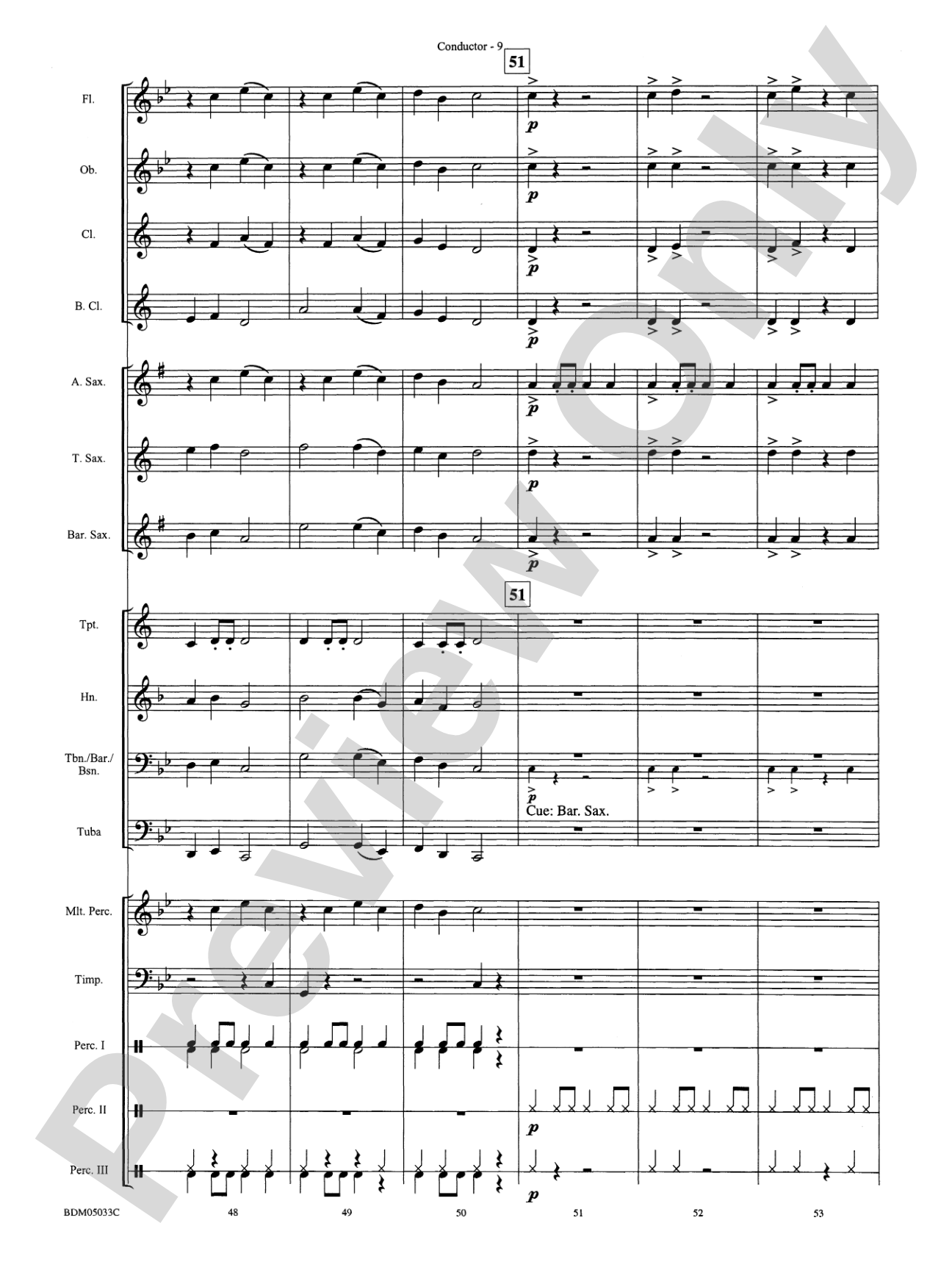G-Force Five!: Concert Band Conductor Score & Parts