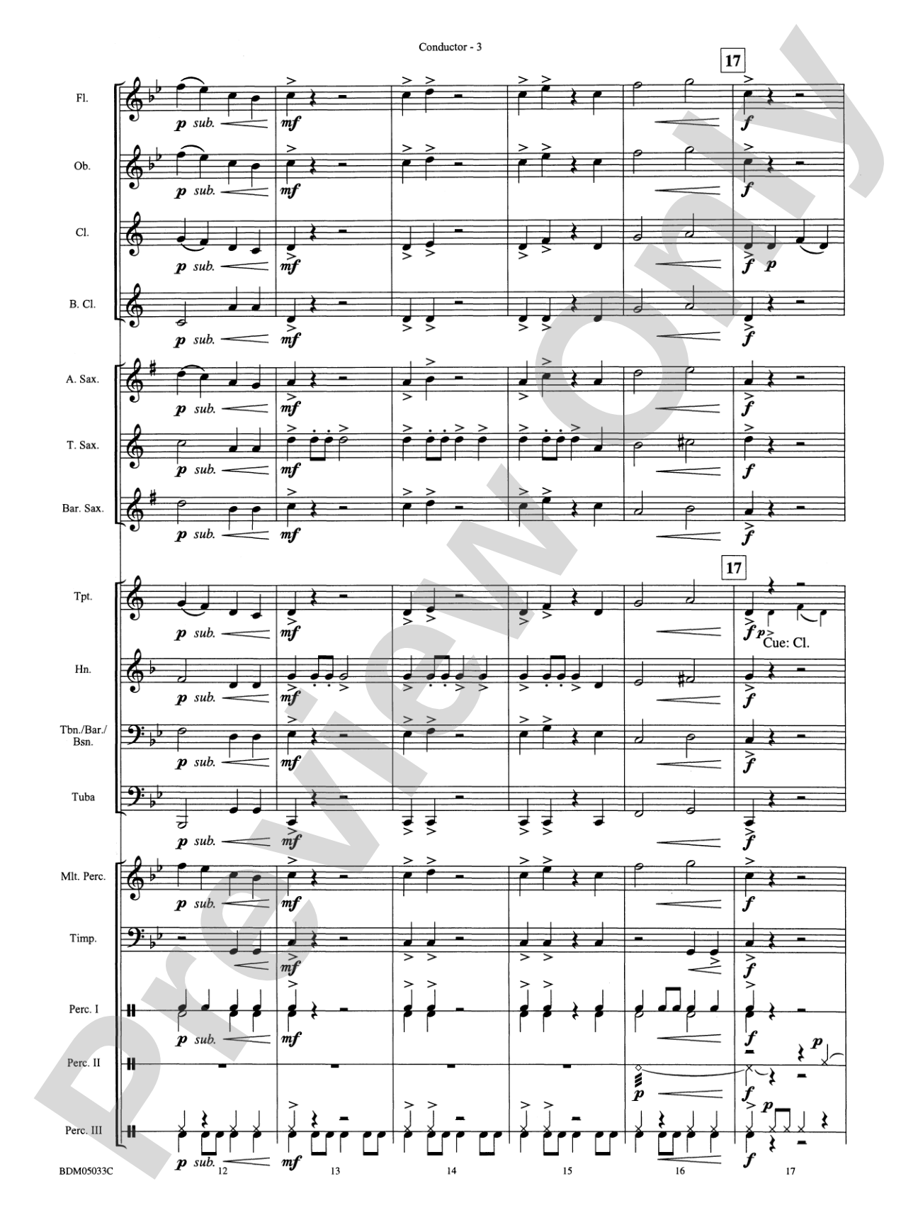 G-Force Five!: Concert Band Conductor Score & Parts