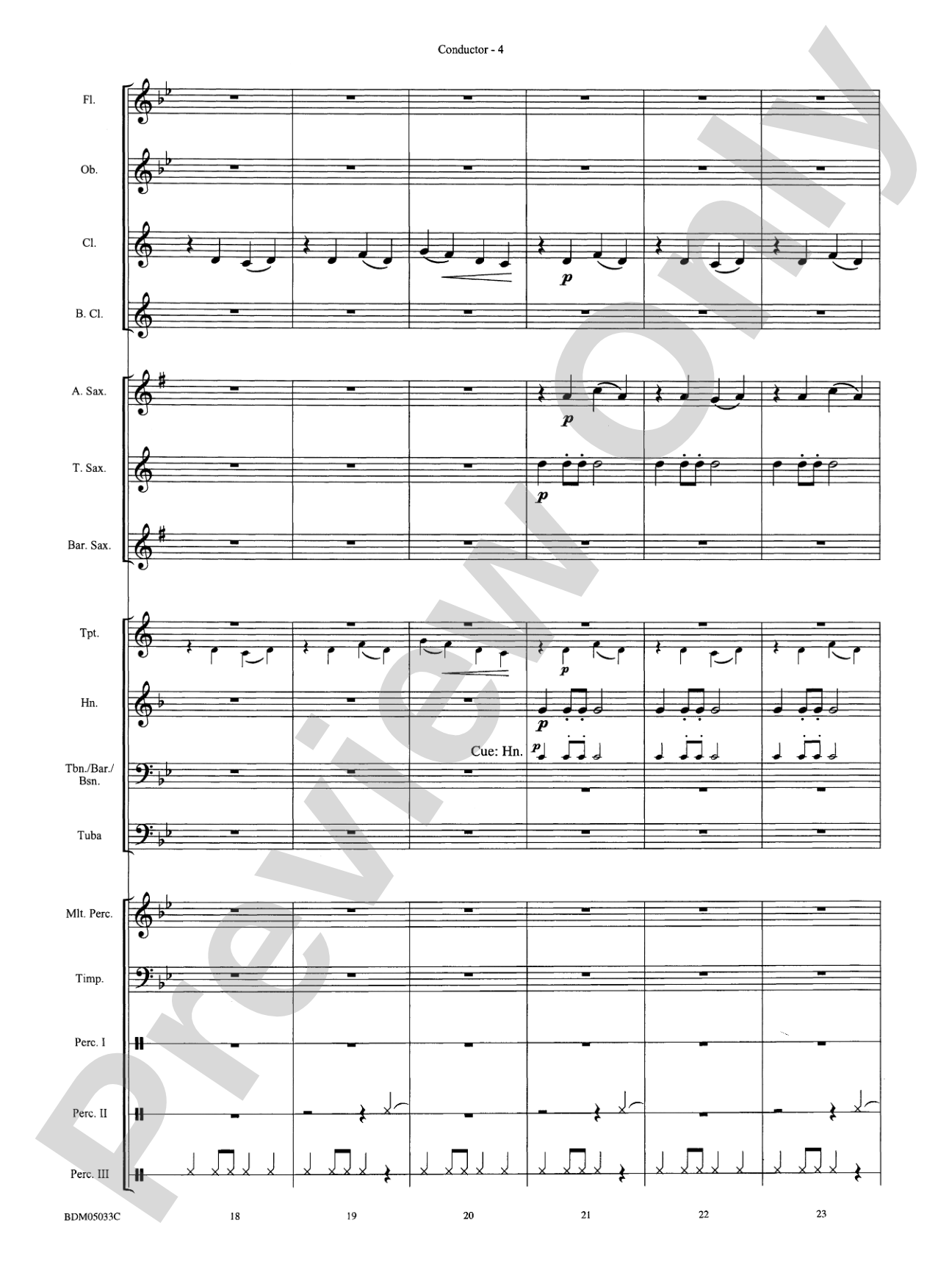 G-Force Five!: Concert Band Conductor Score & Parts