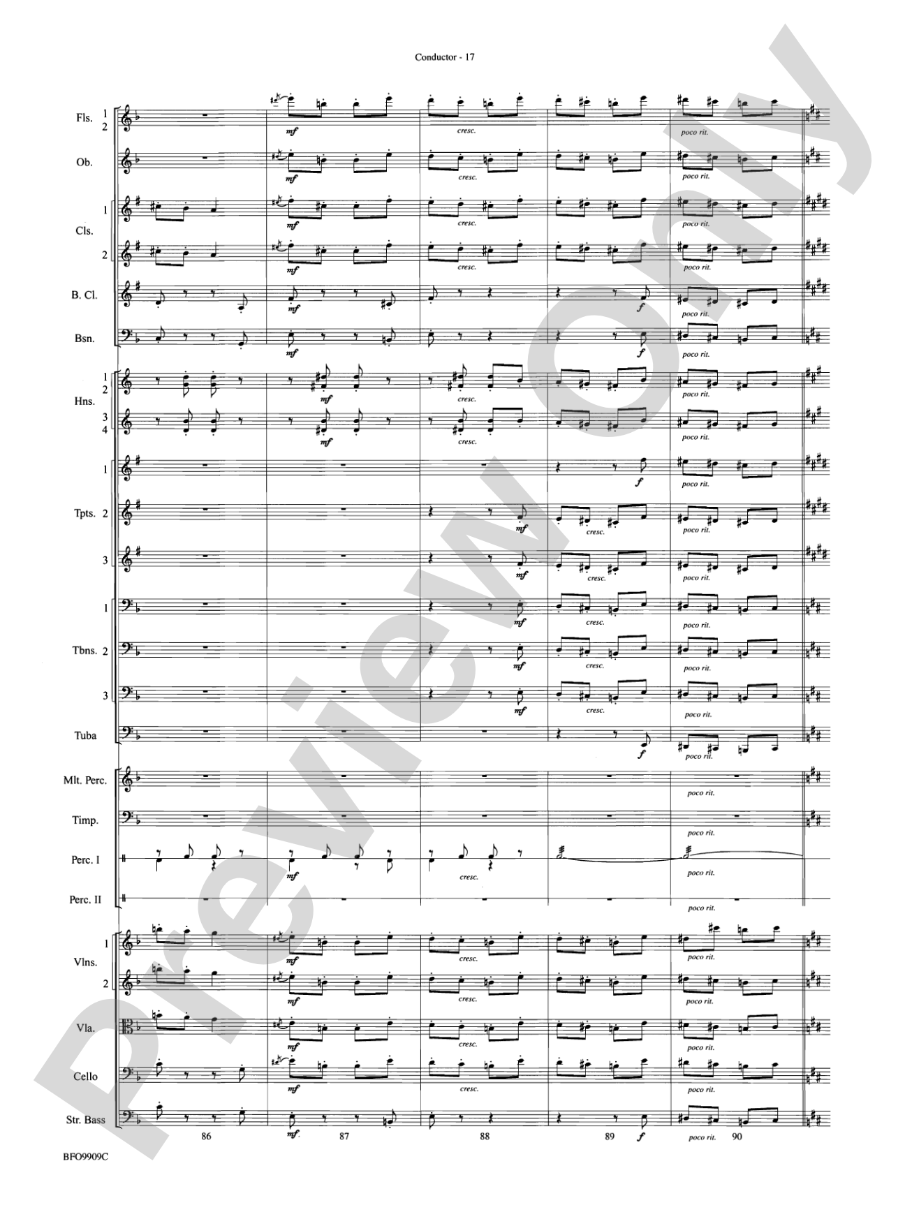 Carmen Suite: Full Orchestra Conductor Score & Parts
