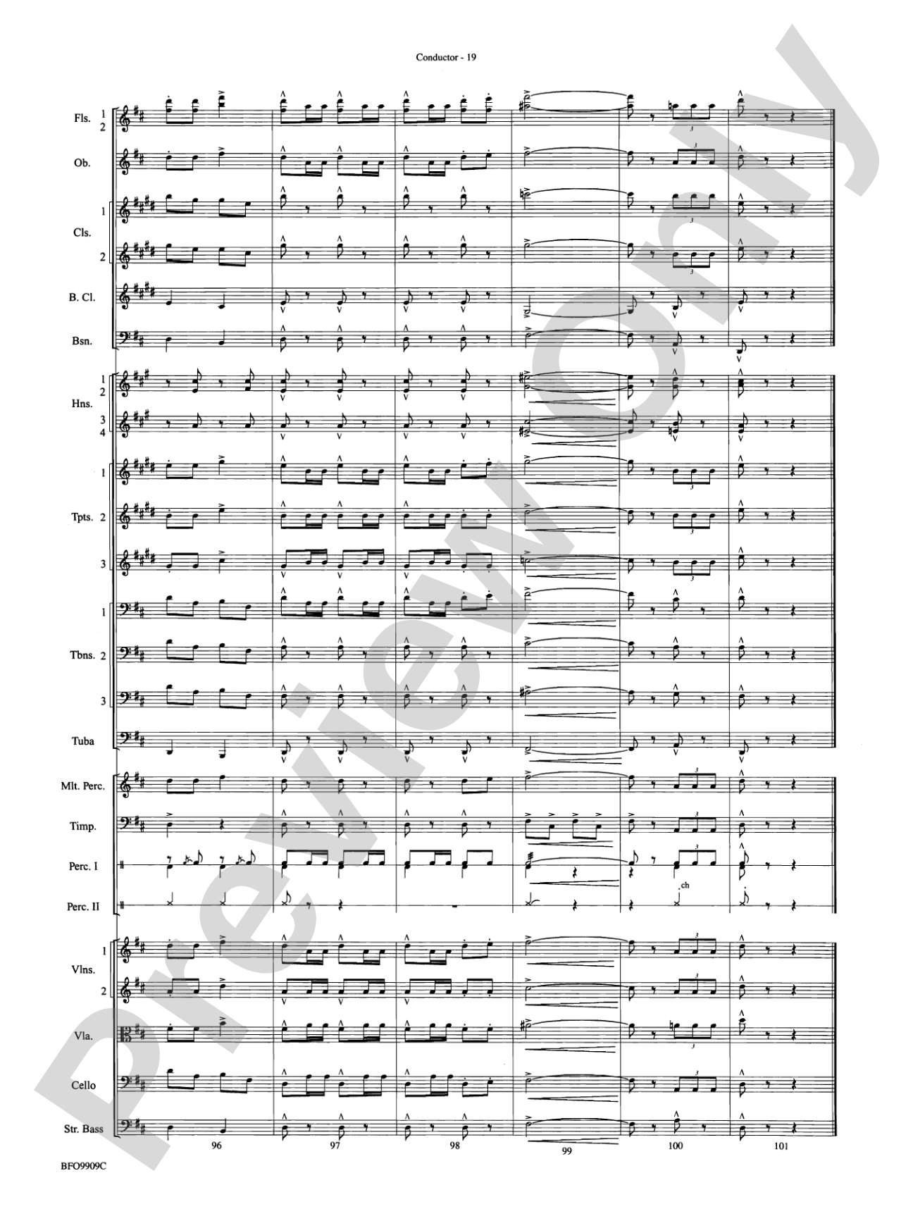 Carmen Suite: Full Orchestra Conductor Score & Parts