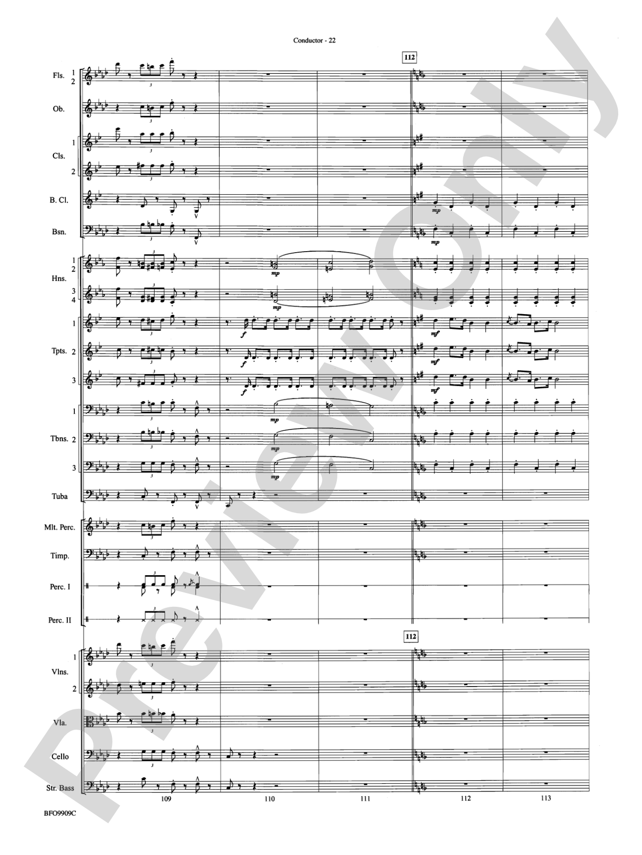 Carmen Suite: Full Orchestra Conductor Score & Parts