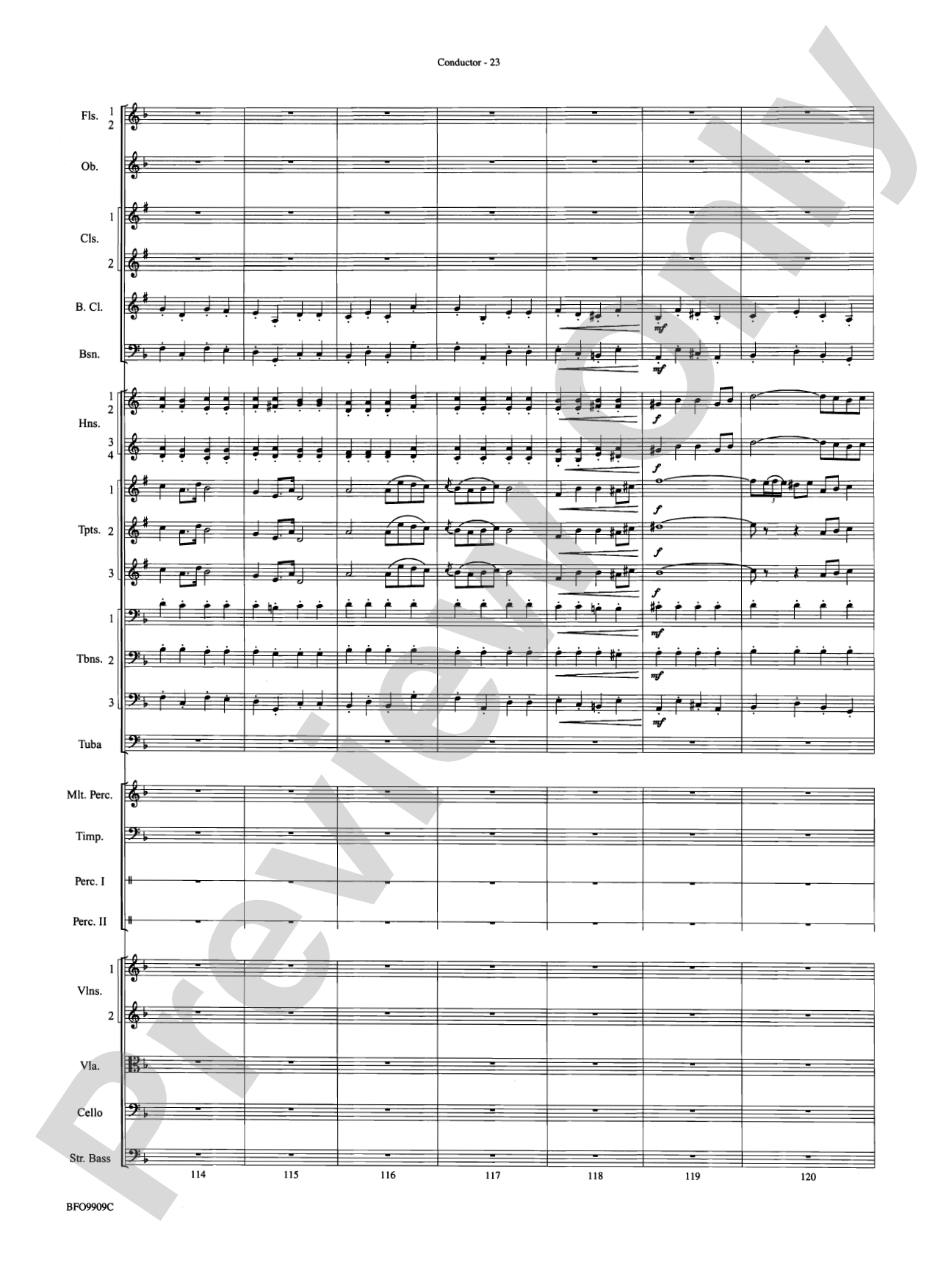 Carmen Suite: Full Orchestra Conductor Score & Parts