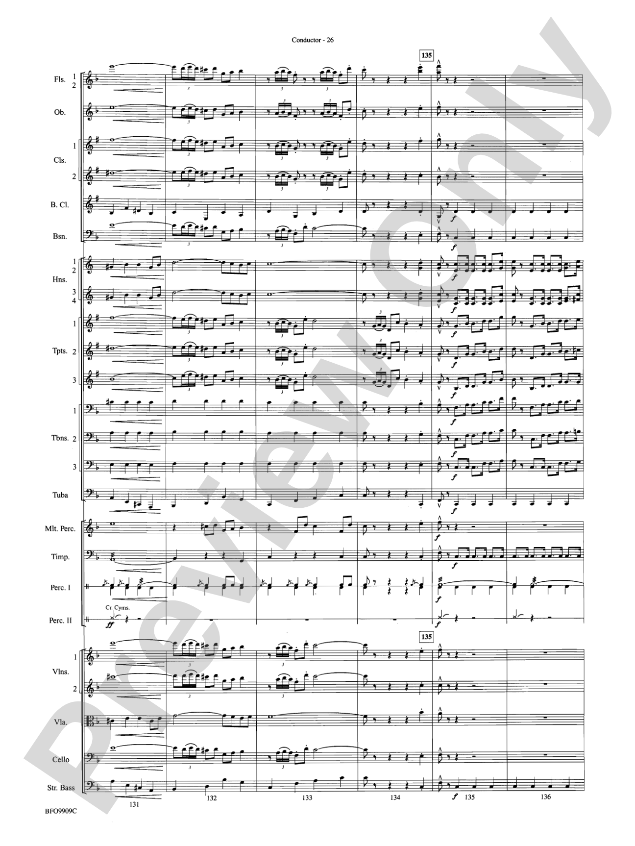 Carmen Suite: Full Orchestra Conductor Score & Parts