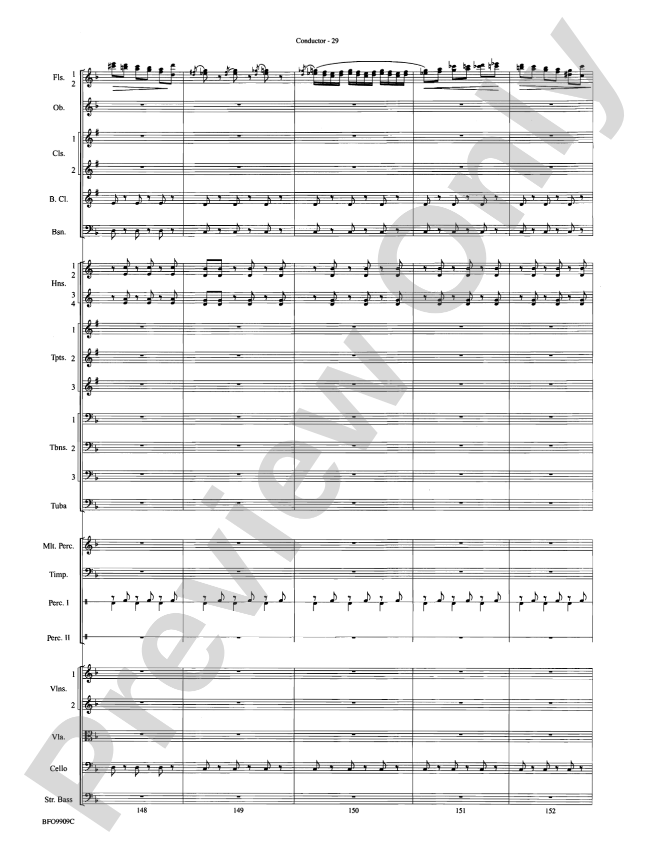 Carmen Suite: Full Orchestra Conductor Score & Parts