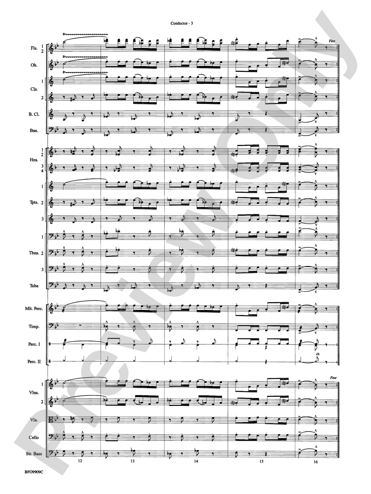 Carmen Suite: Full Orchestra Conductor Score & Parts