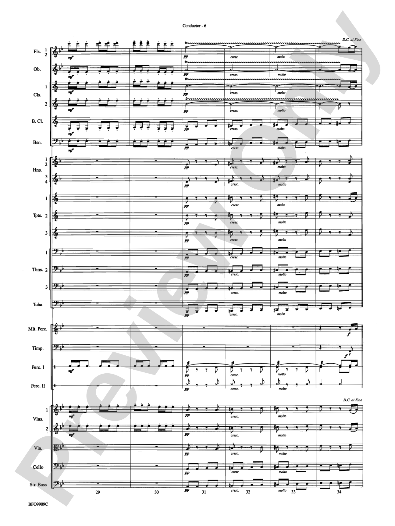 Carmen Suite: Full Orchestra Conductor Score & Parts