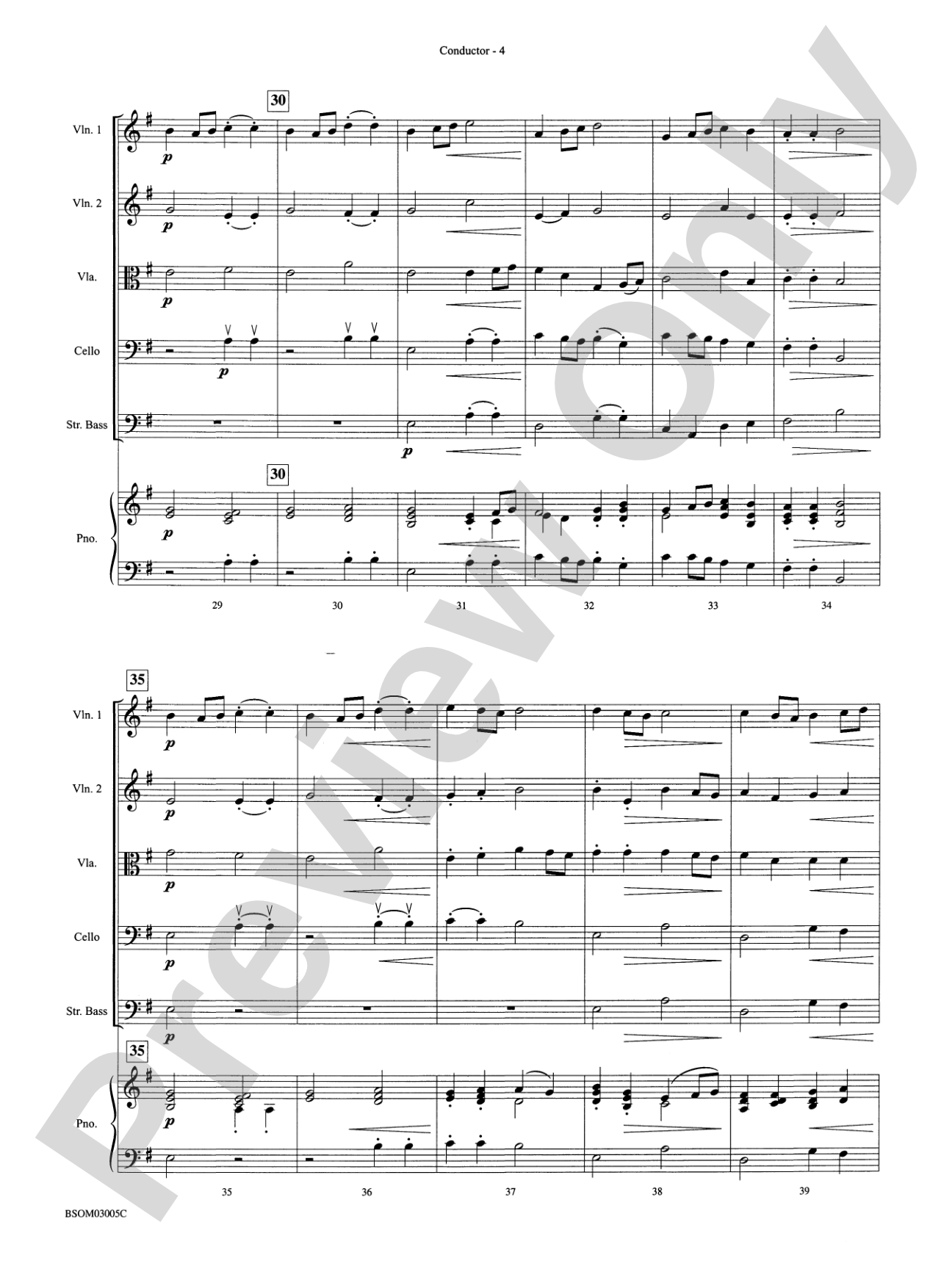 Dance Suite for Strings (I. Allemande, II. Sarabande, III. Gigue): String Orchestra Conductor Score & Parts