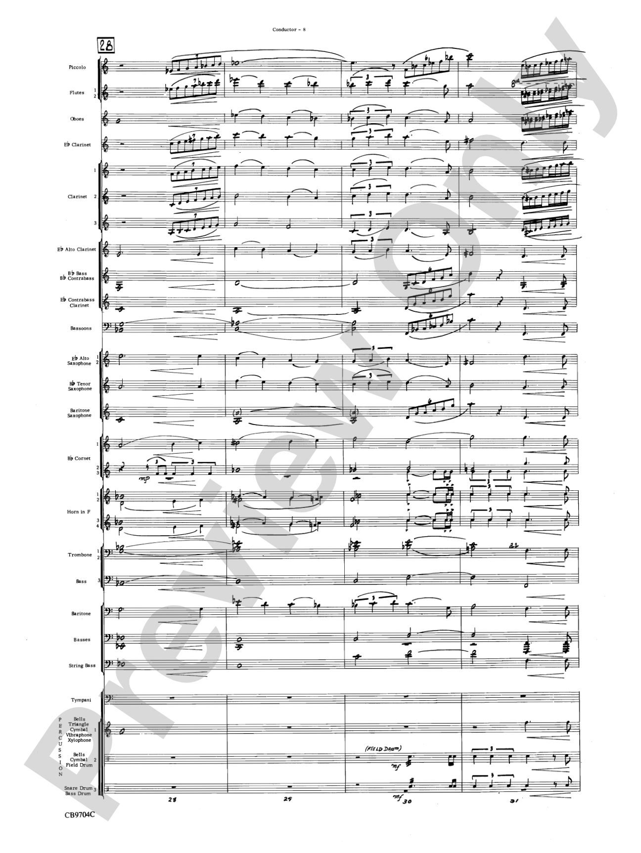 Star Wars® Medley: Score