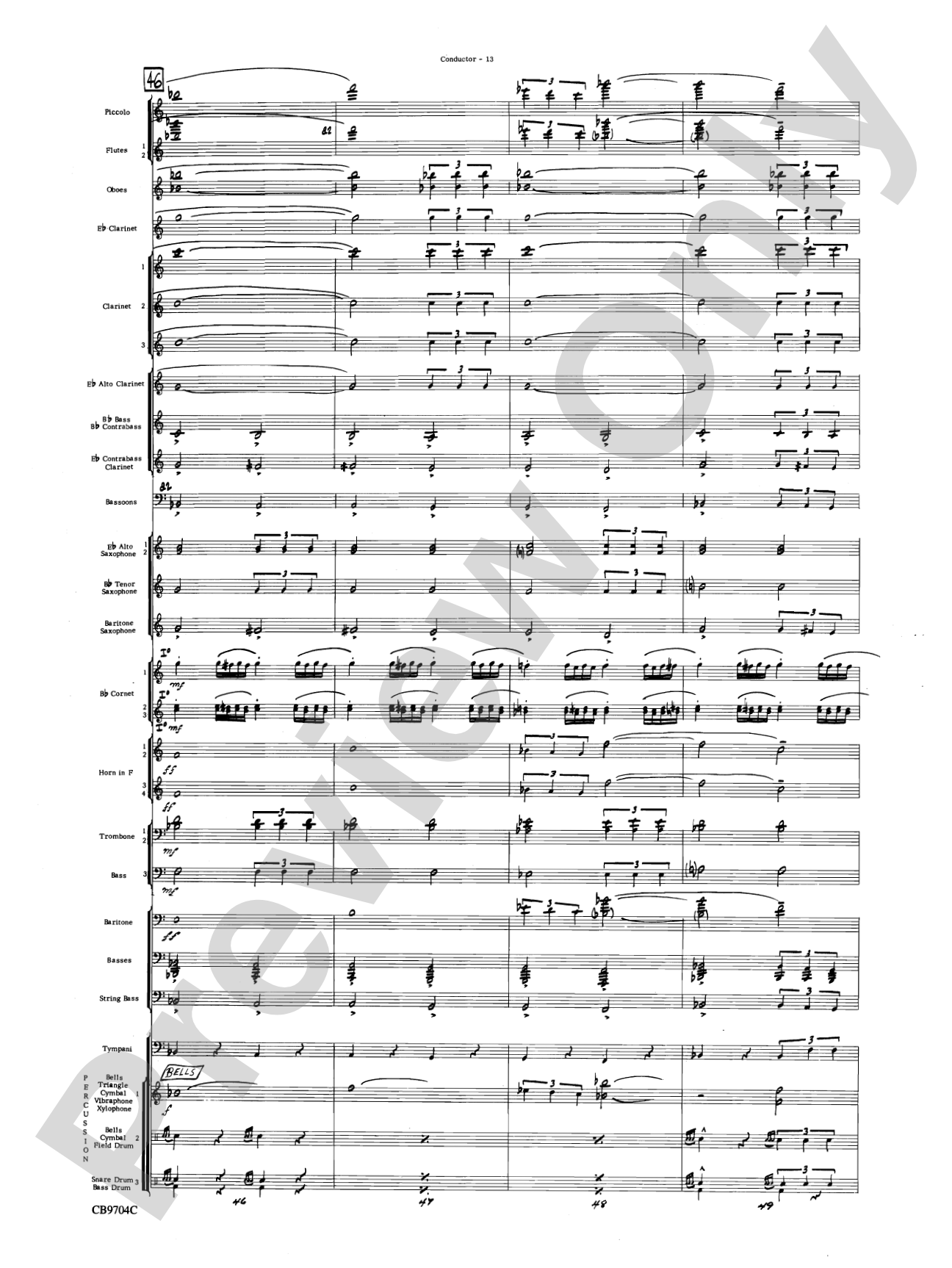 Star Wars® Medley: Score
