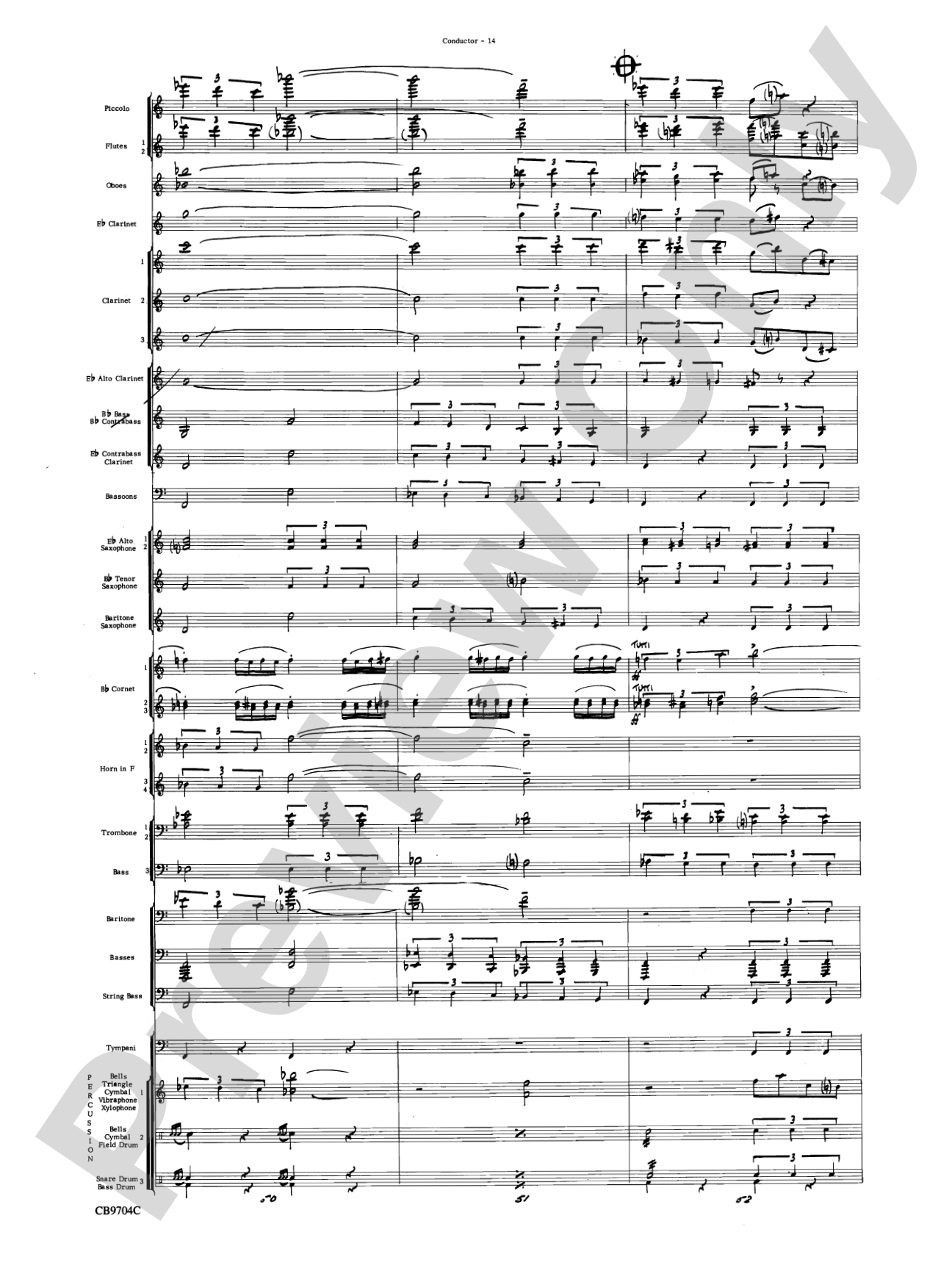 Star Wars® Medley: Score