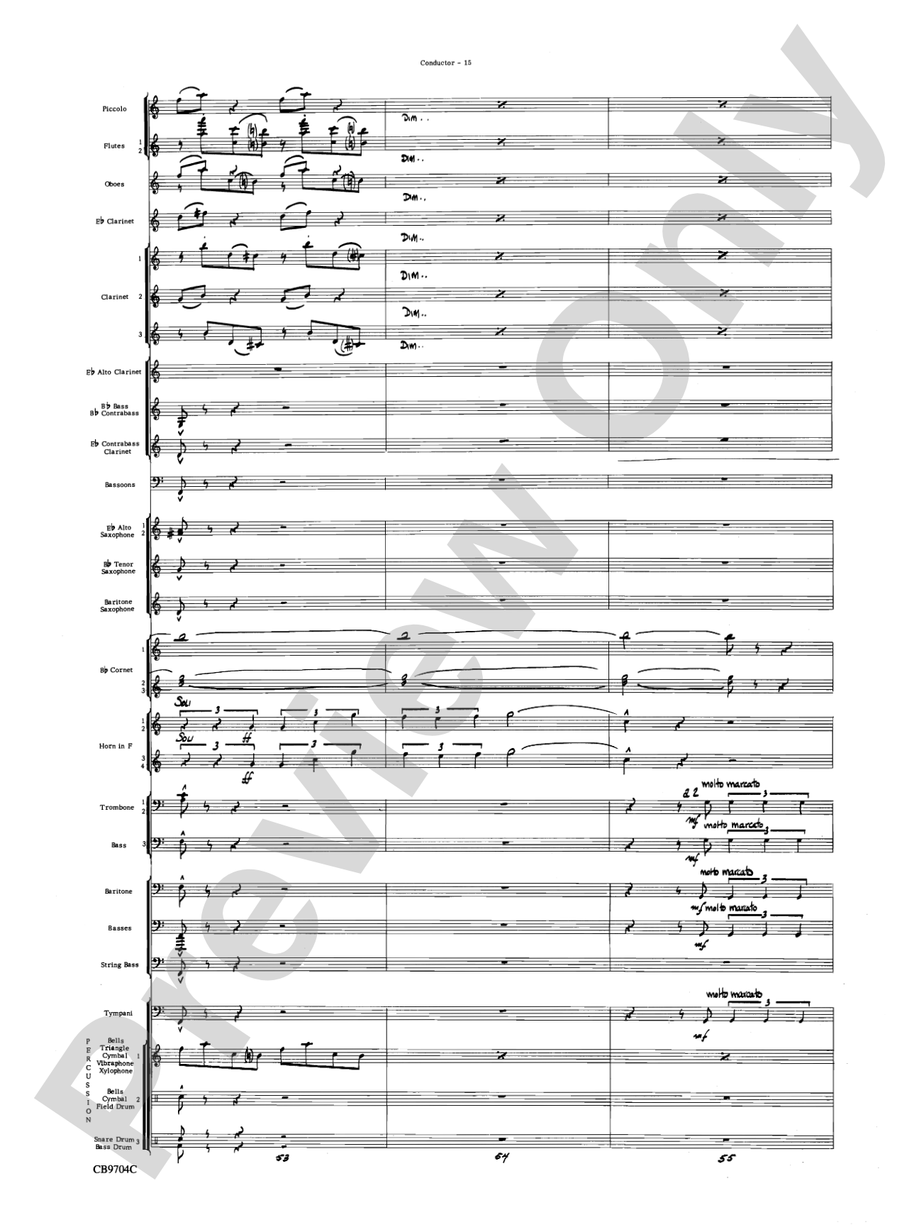 Star Wars® Medley: Score