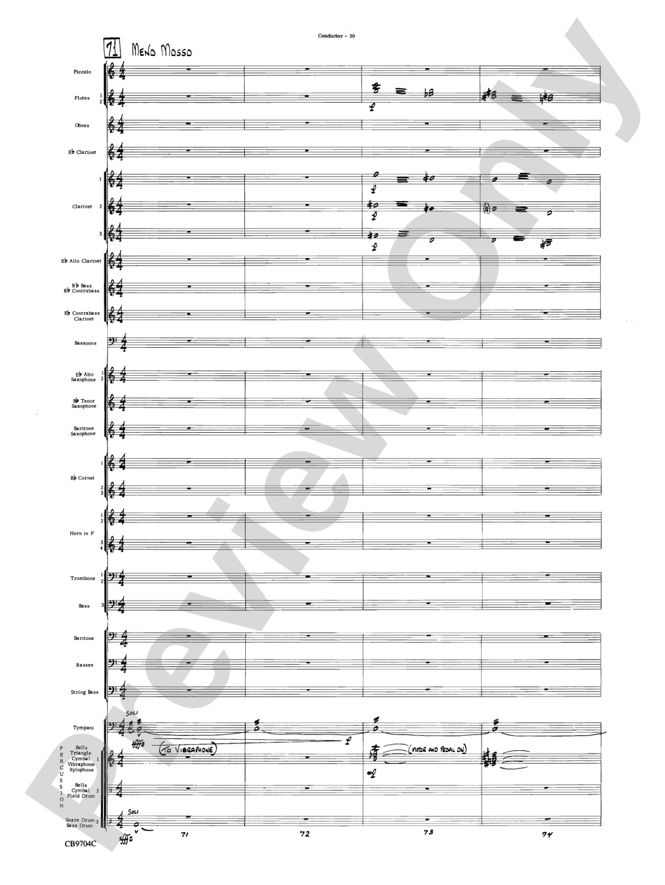 Star Wars® Medley: Score