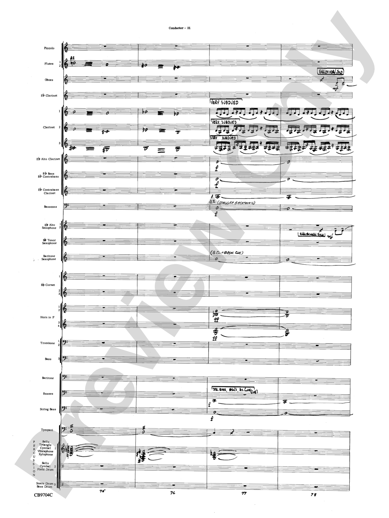 Star Wars® Medley: Score