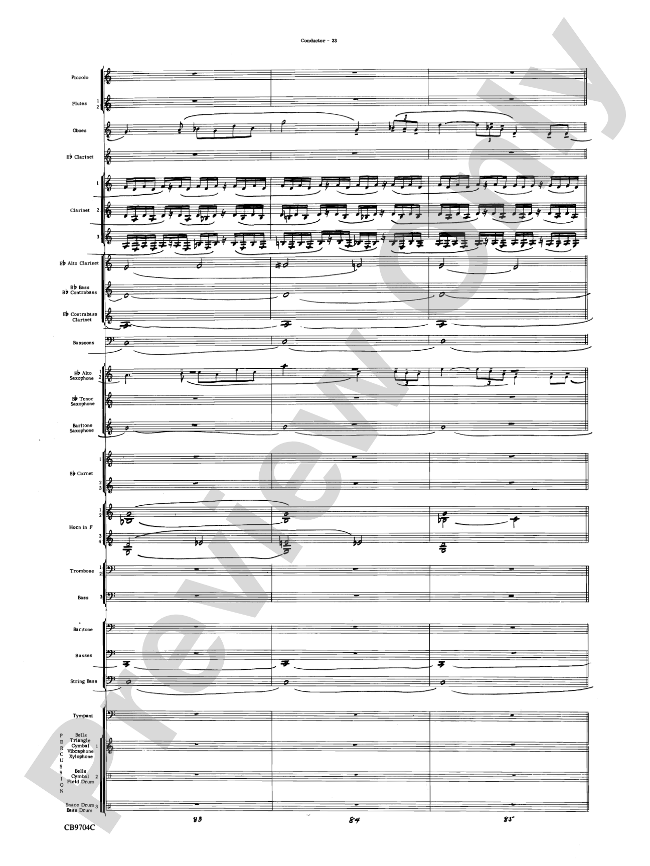 Star Wars® Medley: Score