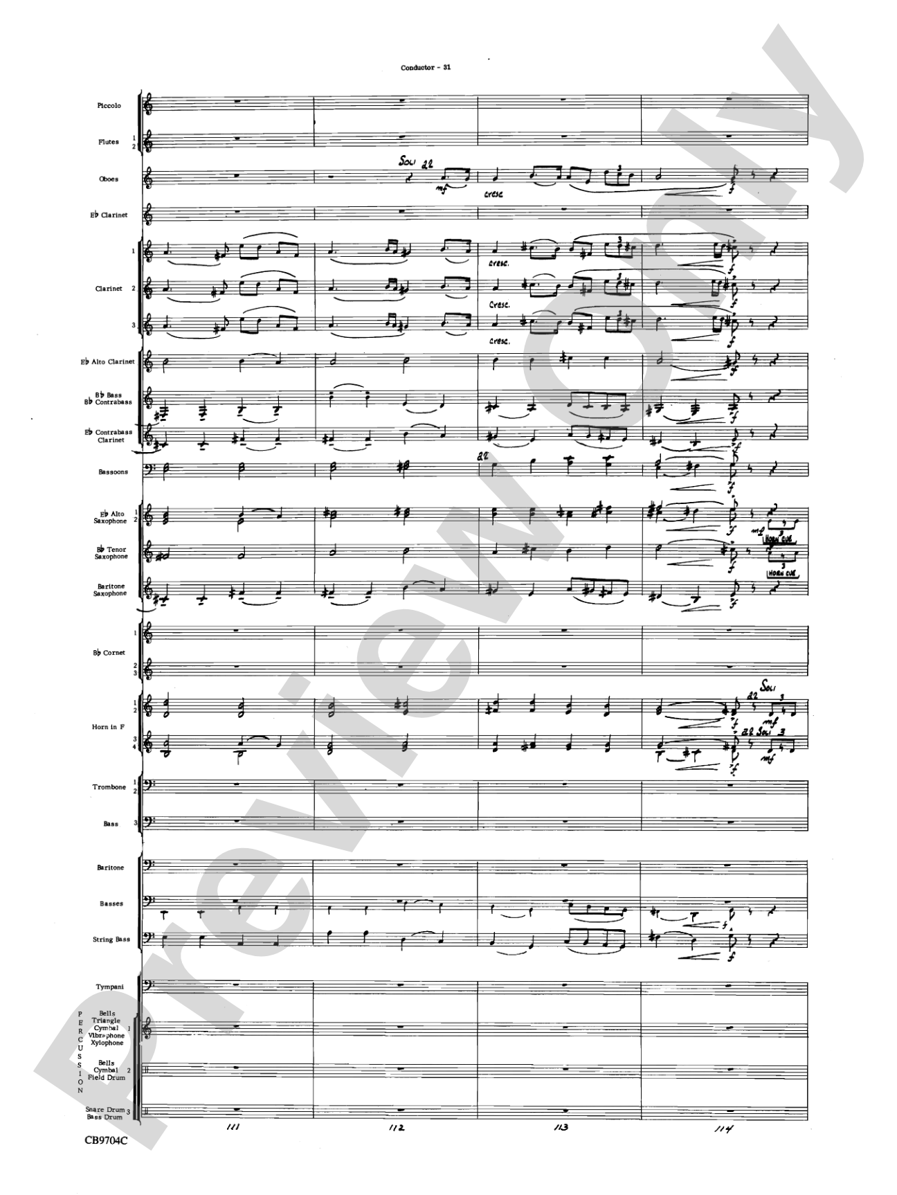 Star Wars® Medley: Score