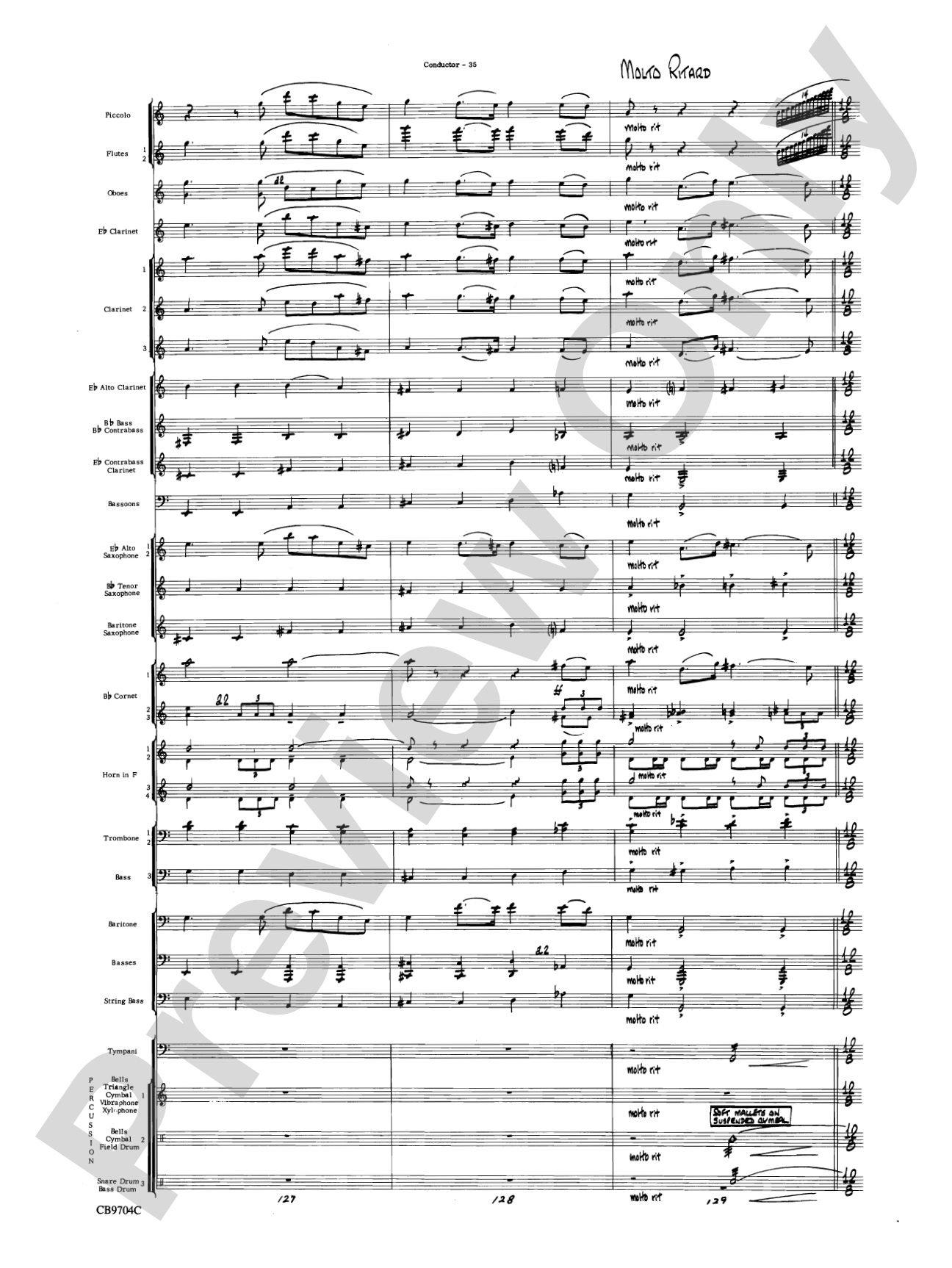 Star Wars® Medley: Score