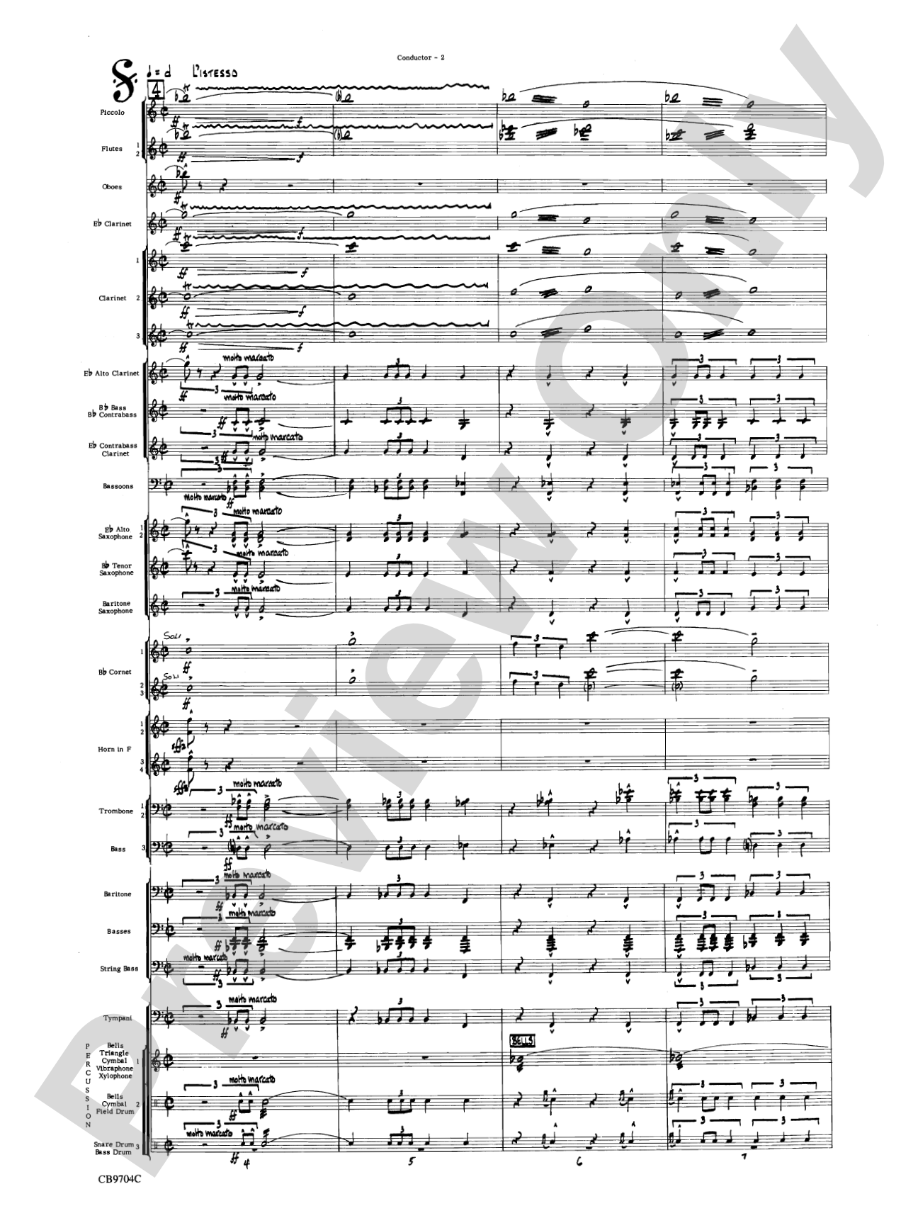 Star Wars® Medley: Score