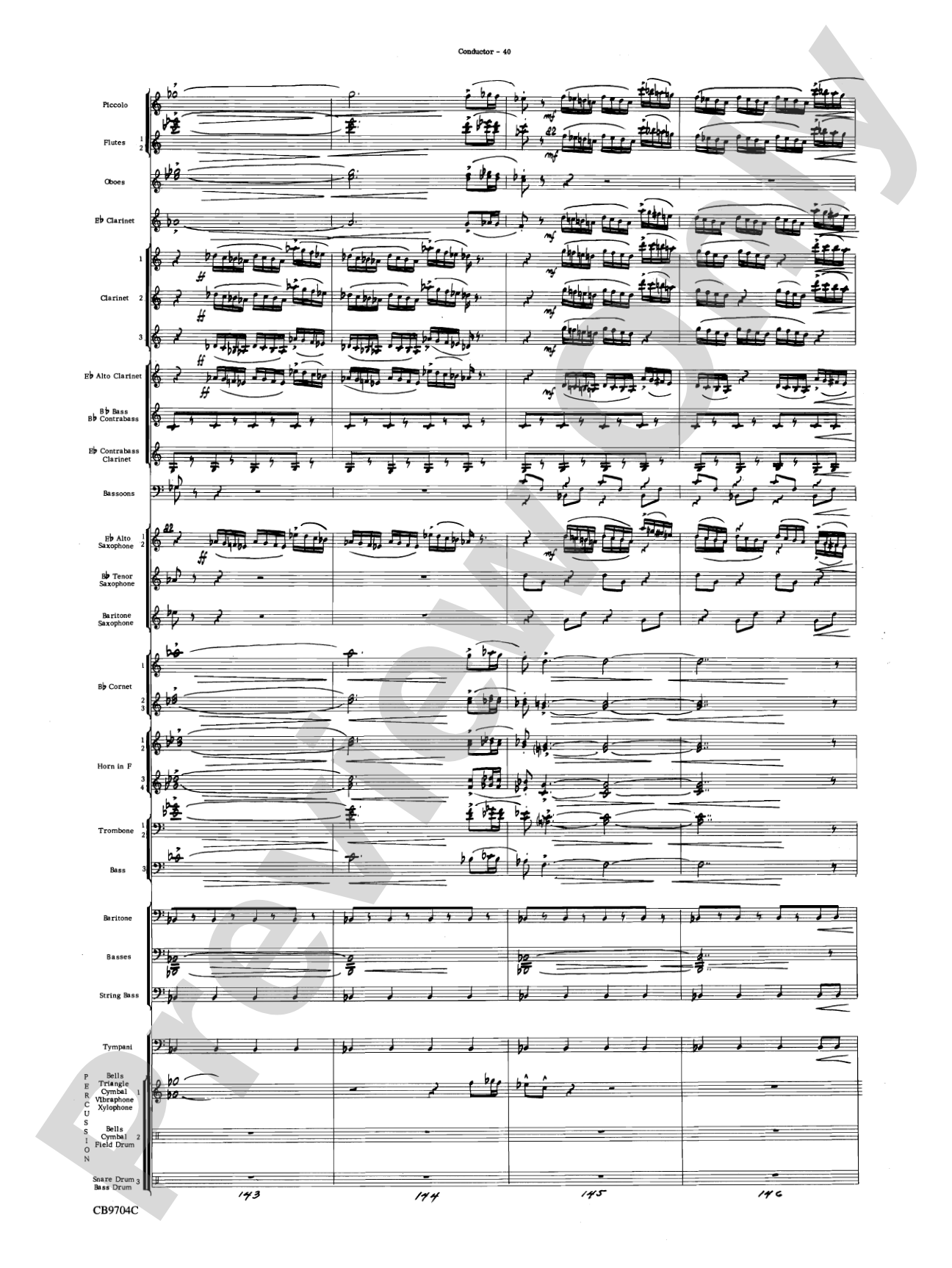 Star Wars® Medley: Score