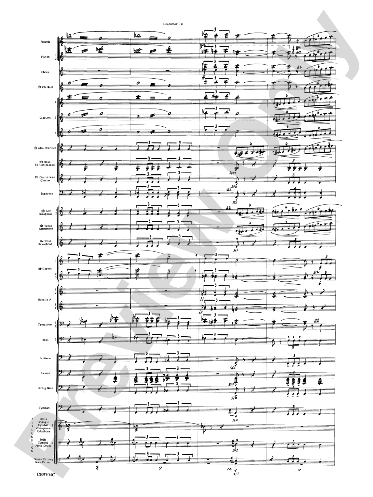 Star Wars® Medley: Score