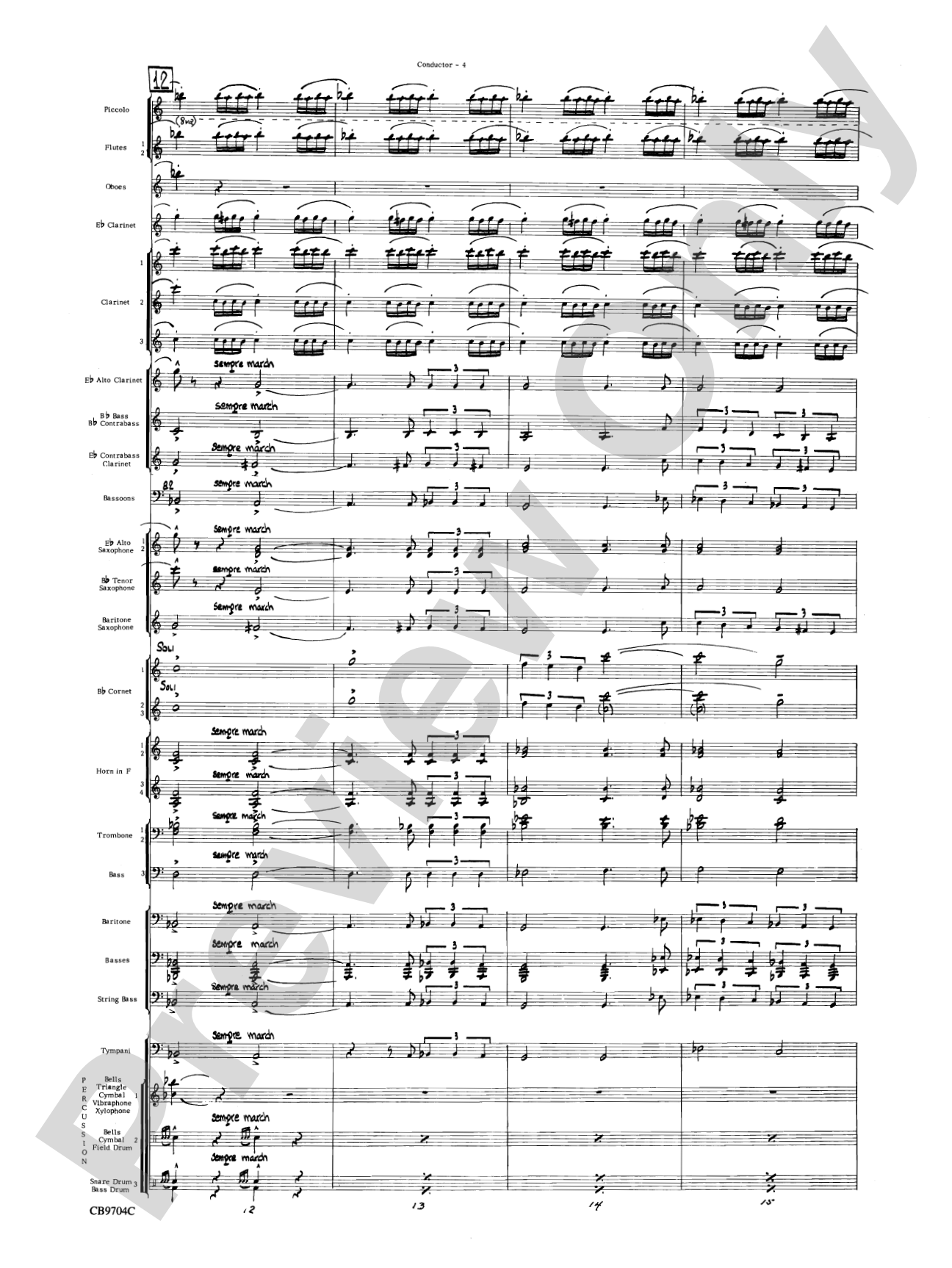 Star Wars® Medley: Score