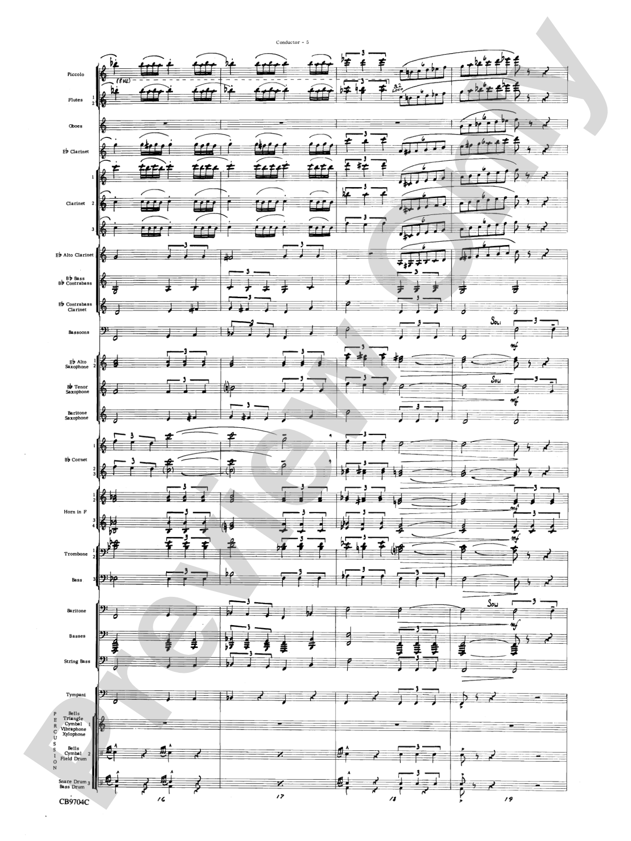 Star Wars® Medley: Score