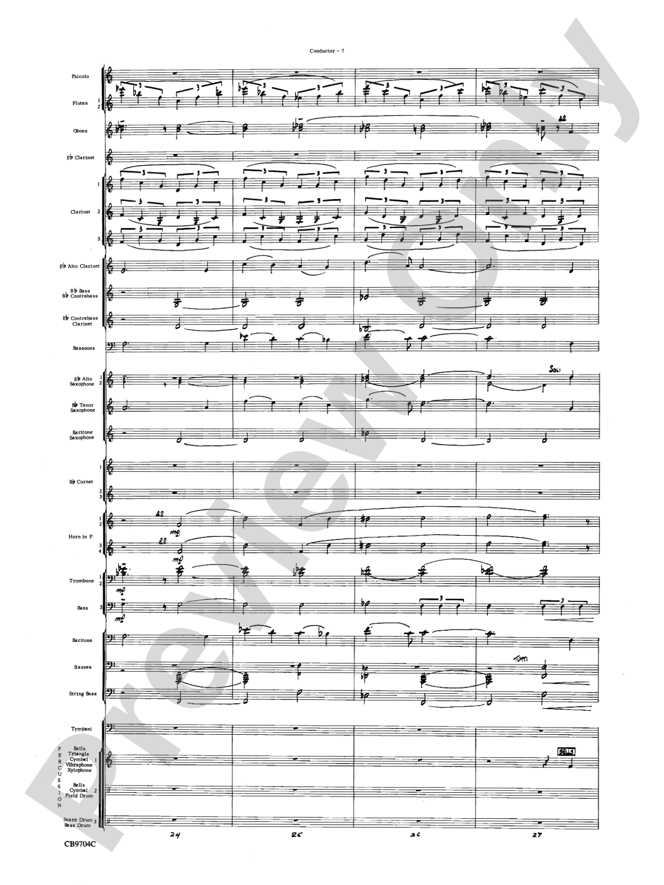 Star Wars® Medley: Score