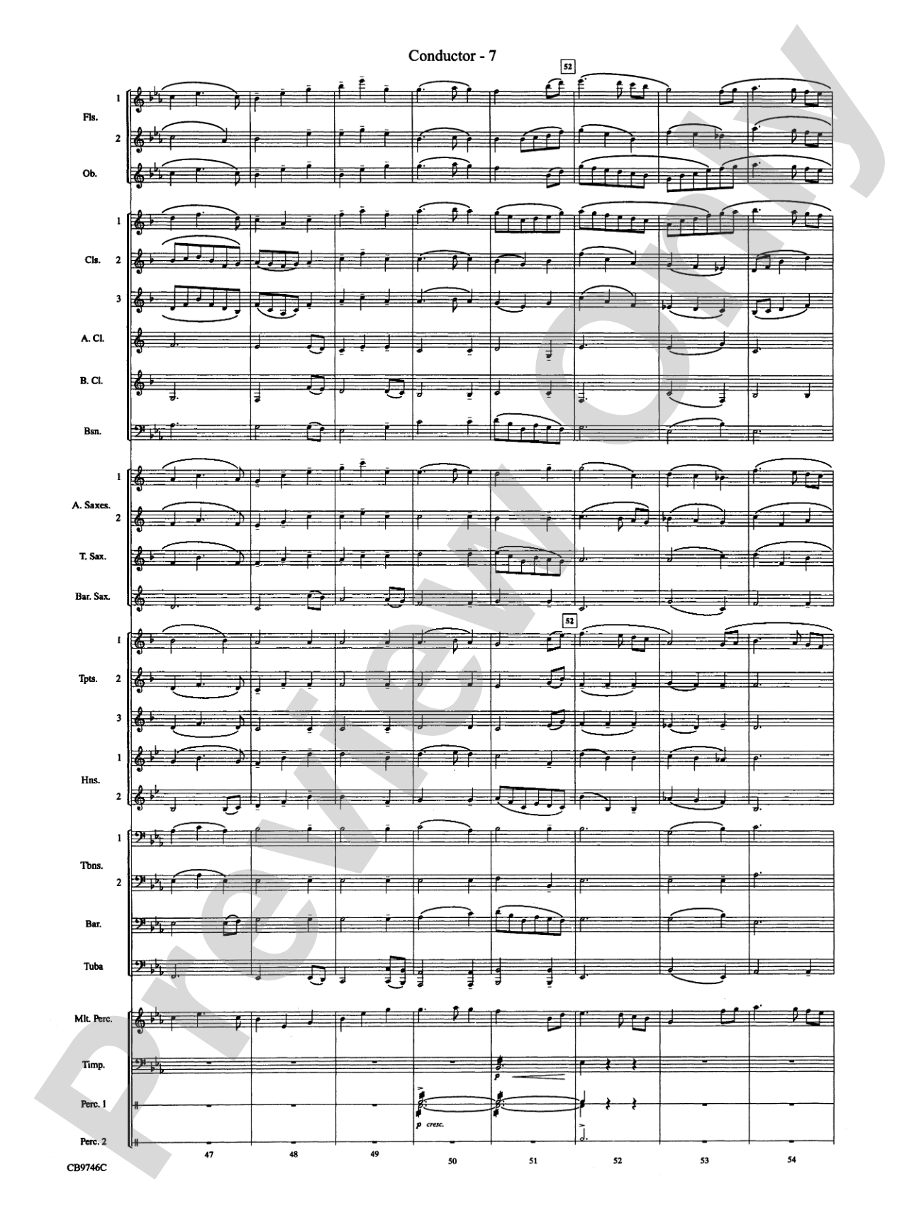Ashokan Farewell (from The Civil War): Concert Band Conductor Score & Parts