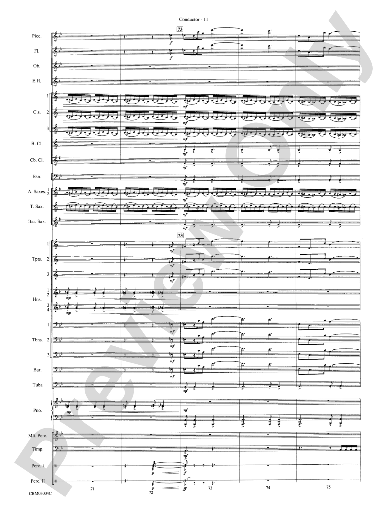 Harry Potter and the Chamber of Secrets, Symphonic Suite from: Concert Band Conductor Score & Parts