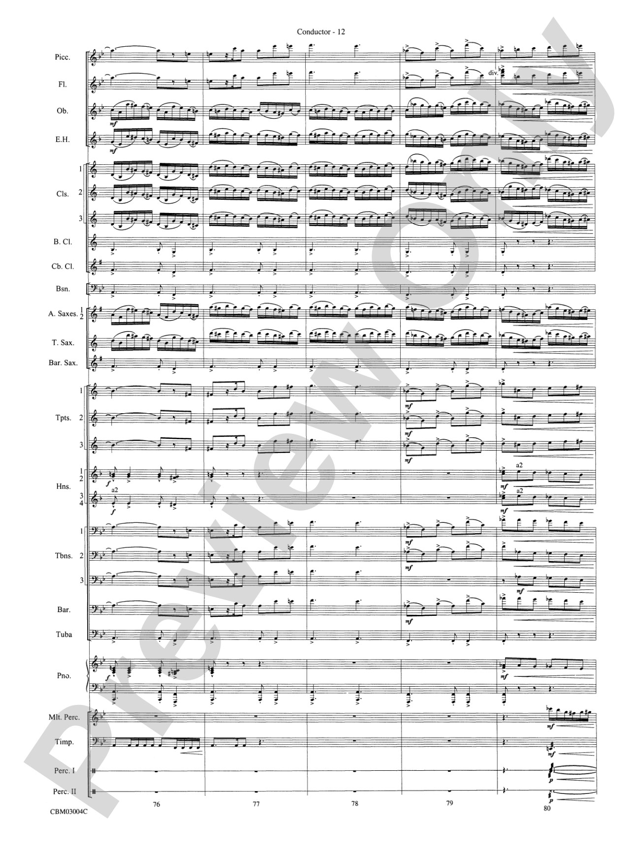 Harry Potter and the Chamber of Secrets, Symphonic Suite from: Concert Band Conductor Score & Parts