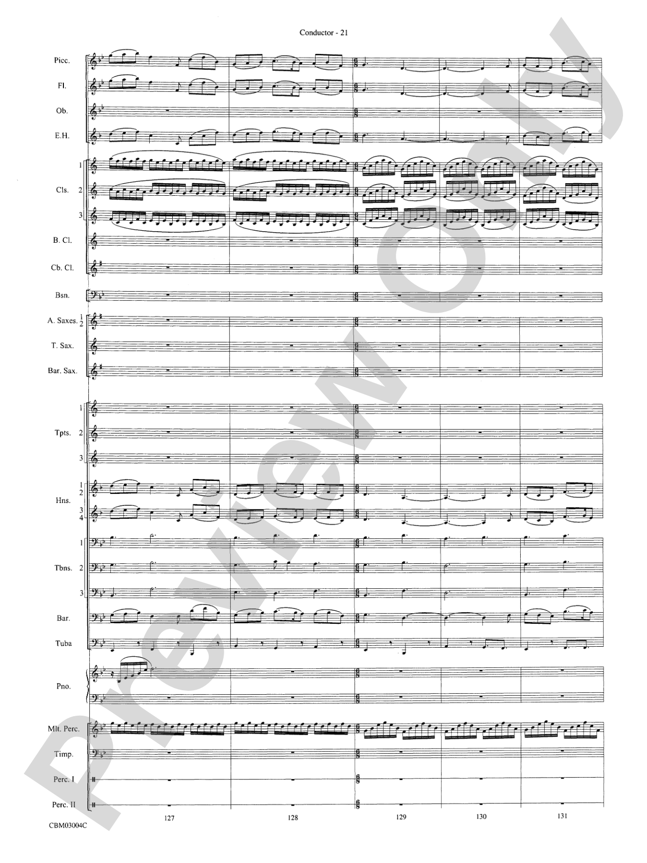 Harry Potter and the Chamber of Secrets, Symphonic Suite from: Concert Band Conductor Score & Parts