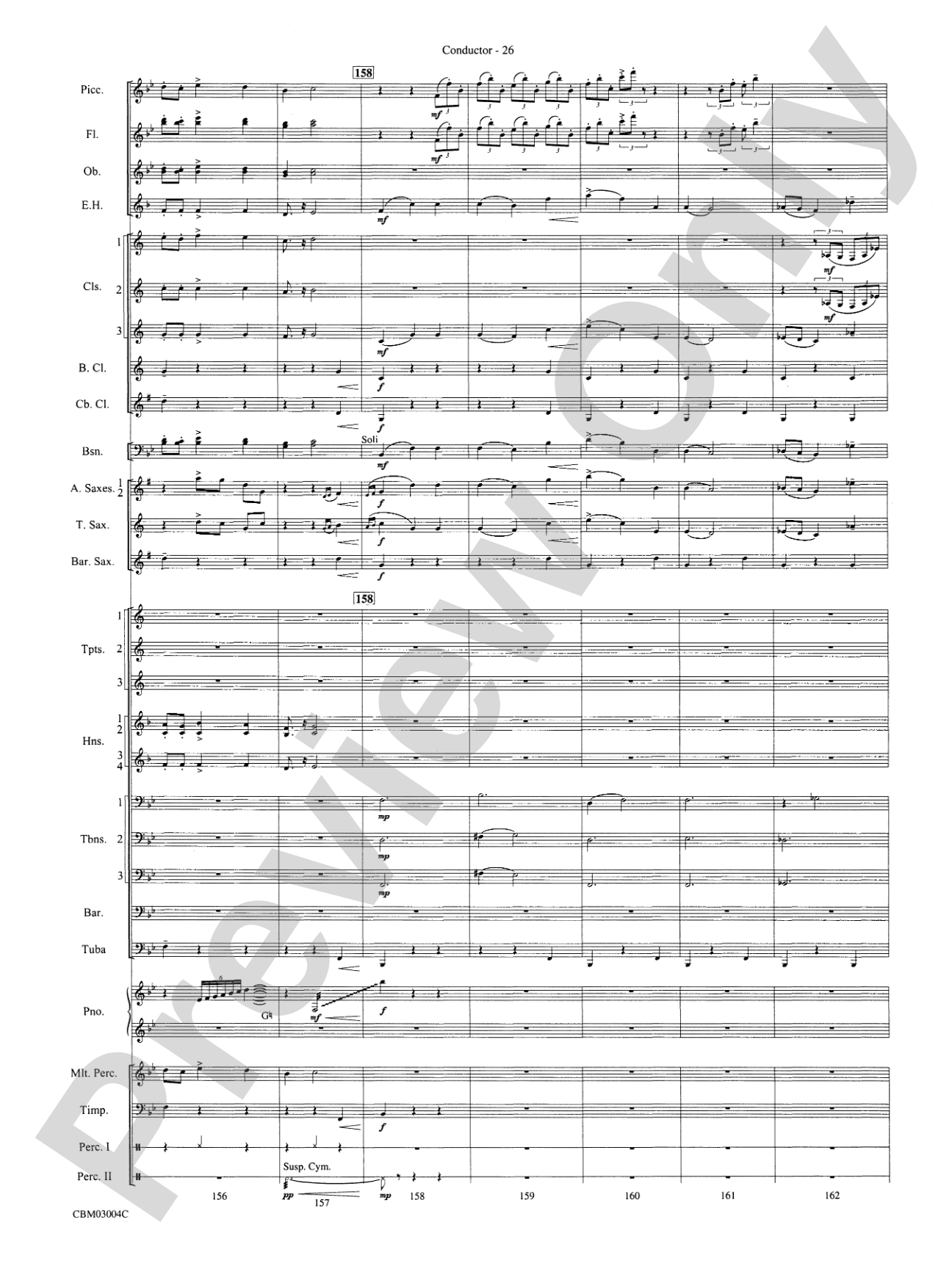 Harry Potter and the Chamber of Secrets, Symphonic Suite from: Concert Band Conductor Score & Parts