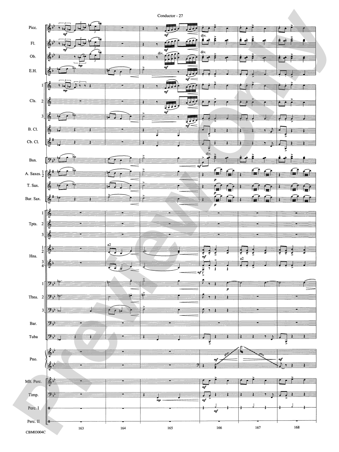 Harry Potter and the Chamber of Secrets, Symphonic Suite from: Concert Band Conductor Score & Parts